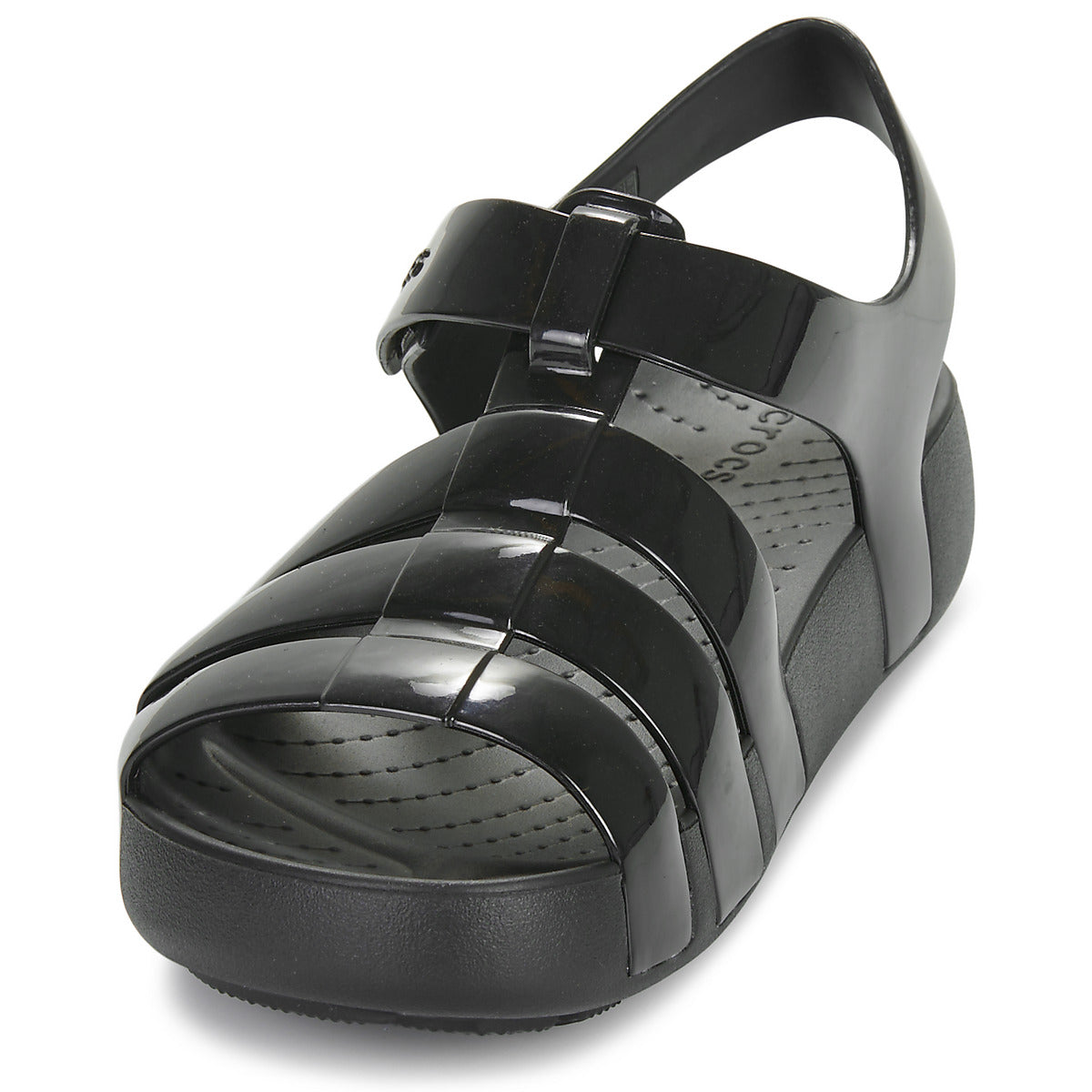 Sandali bambini ragazza Crocs  Isabella Sandal K  Nero