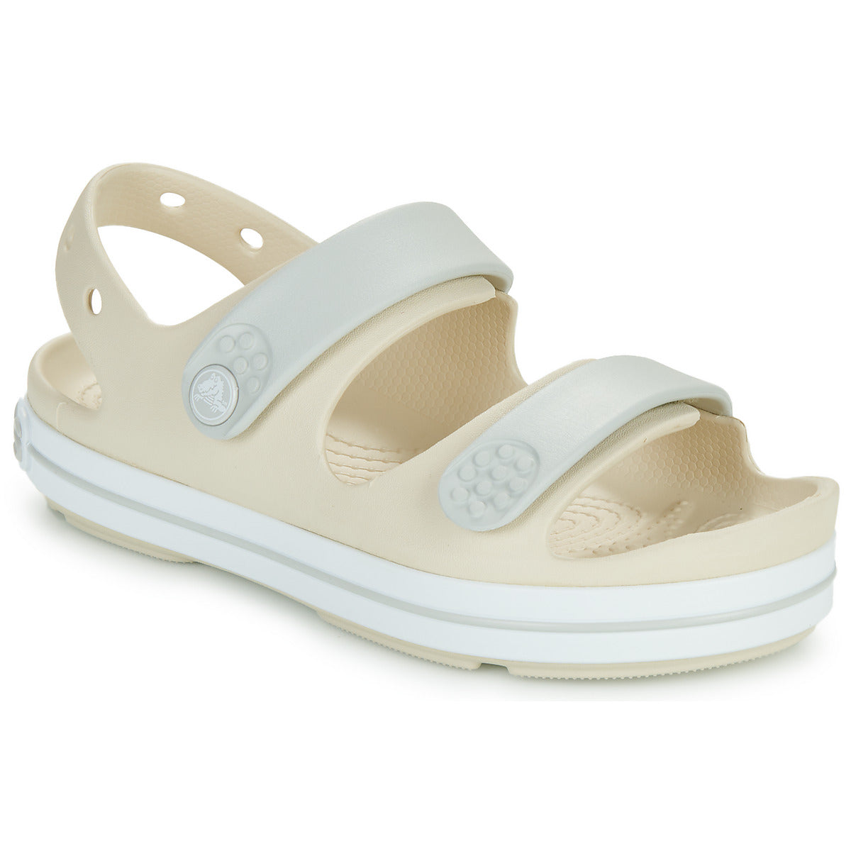 Sandali bambini ragazzo Crocs  Crocband Cruiser Sandal K  Beige