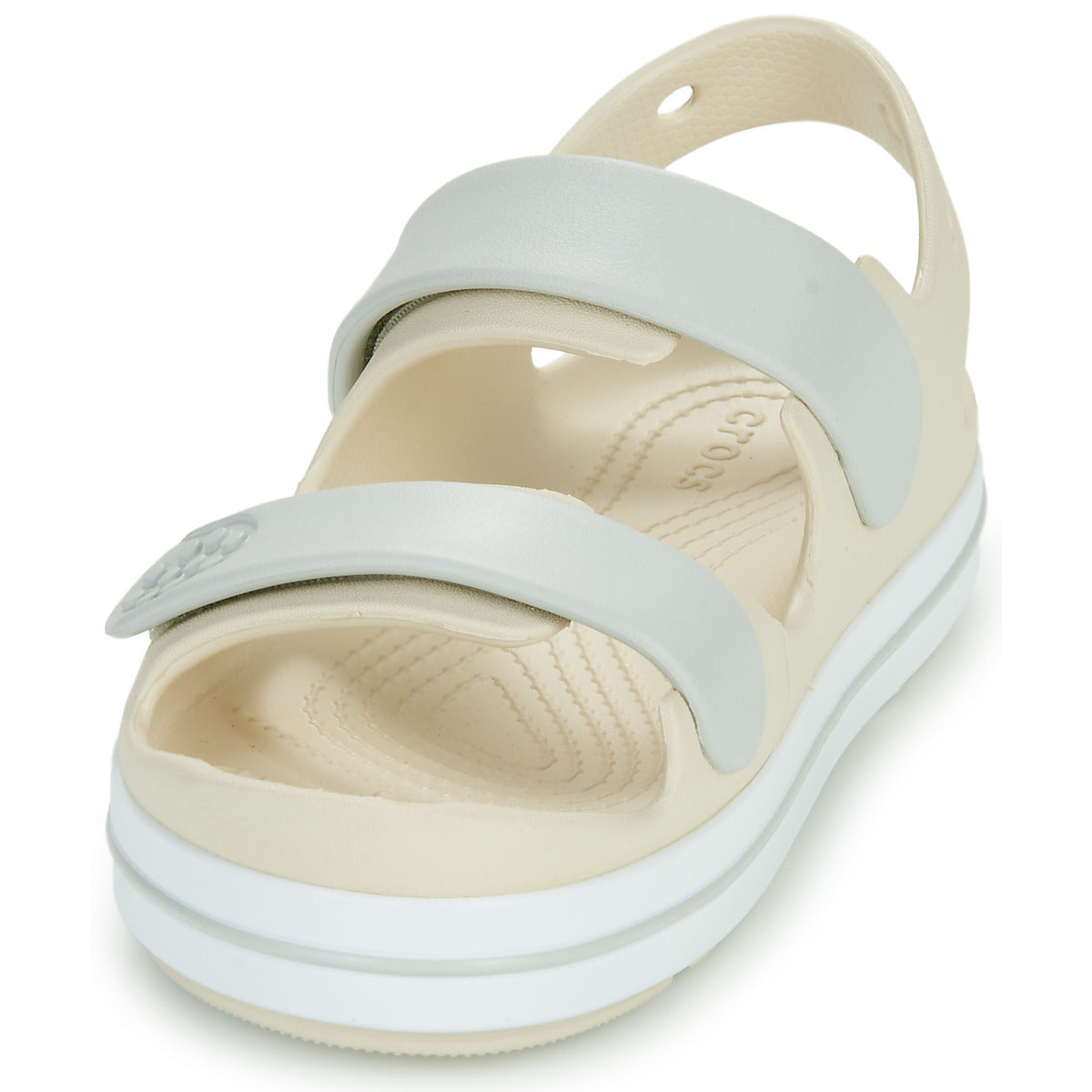 Sandali bambini ragazzo Crocs  Crocband Cruiser Sandal K  Beige