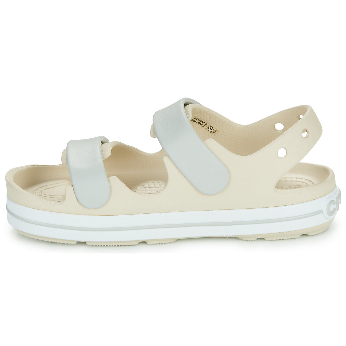 Sandali bambini ragazzo Crocs  Crocband Cruiser Sandal K  Beige