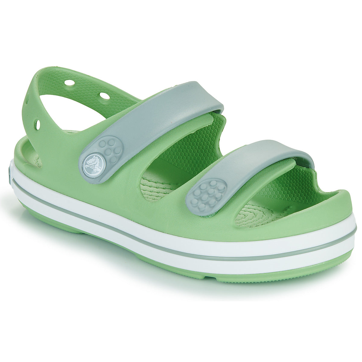 Sandali bambini ragazzo Crocs  Crocband Cruiser Sandal K  Verde