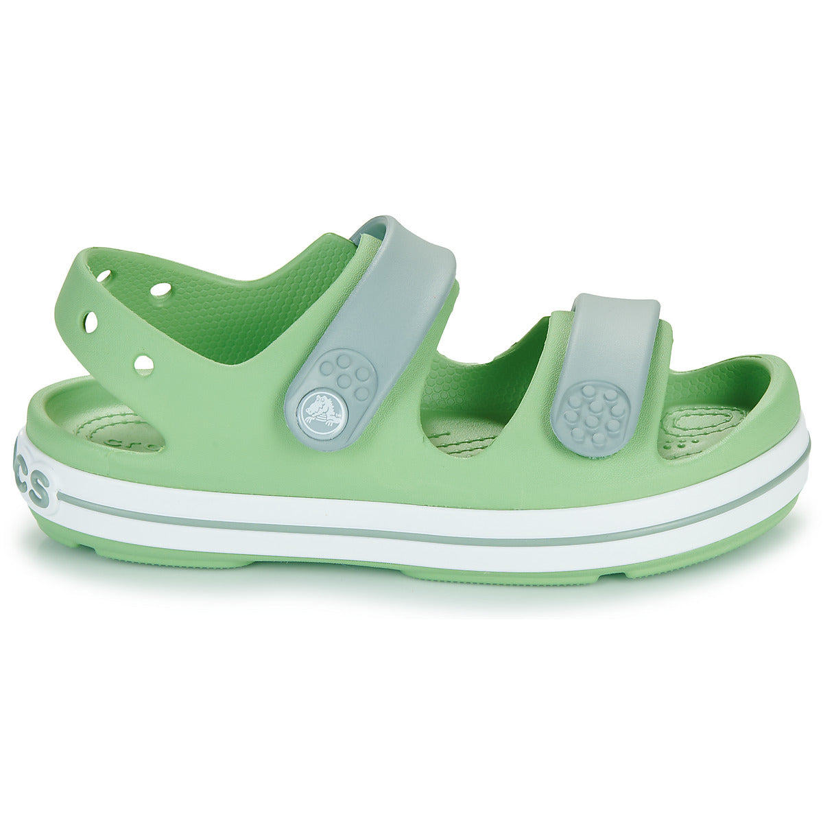 Sandali bambini ragazzo Crocs  Crocband Cruiser Sandal K  Verde