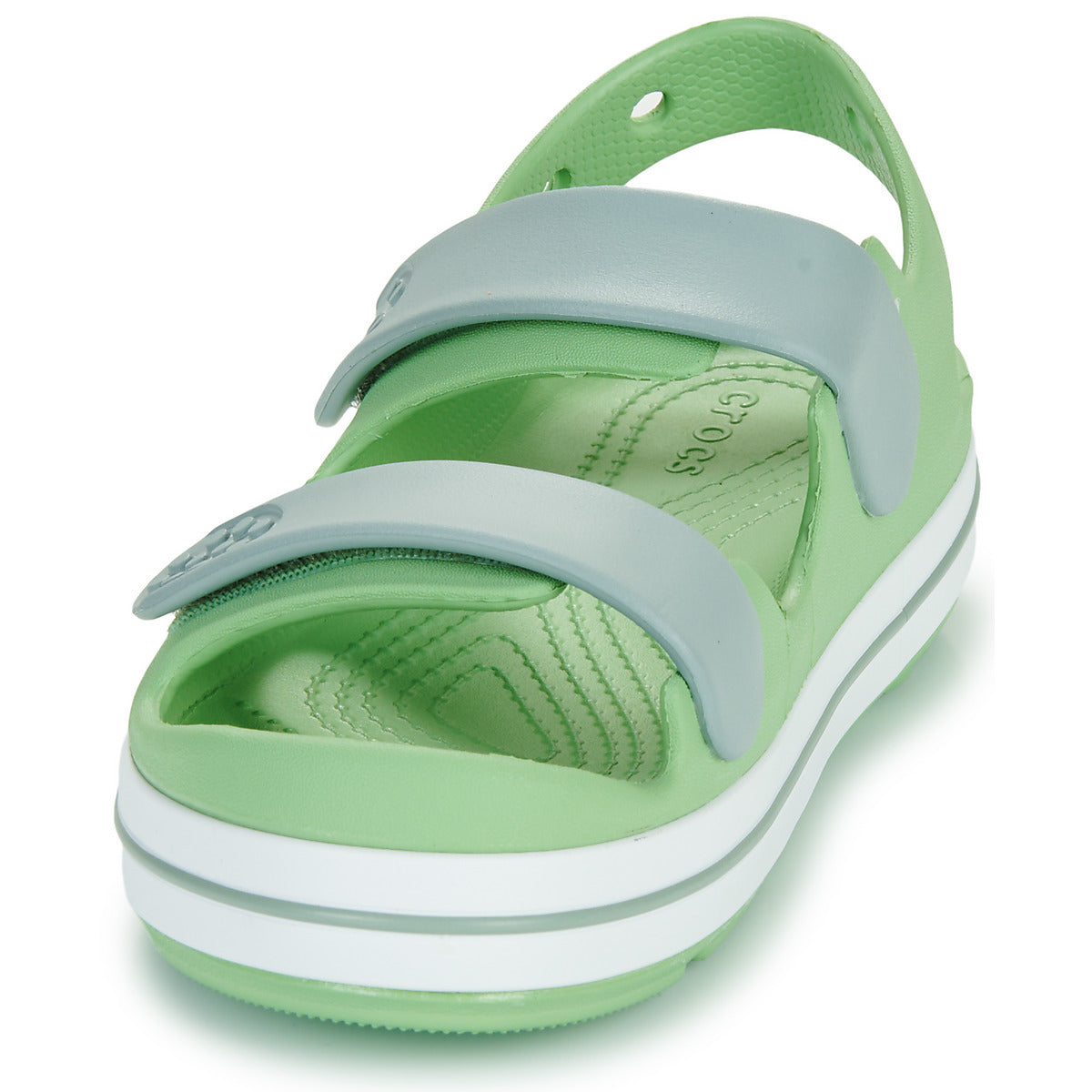 Sandali bambini ragazzo Crocs  Crocband Cruiser Sandal K  Verde