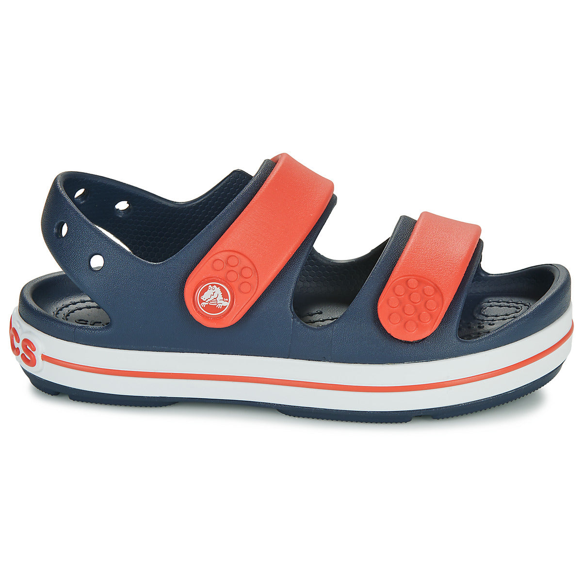 Sandali bambini ragazza Crocs  Crocband Cruiser Sandal K  Blu