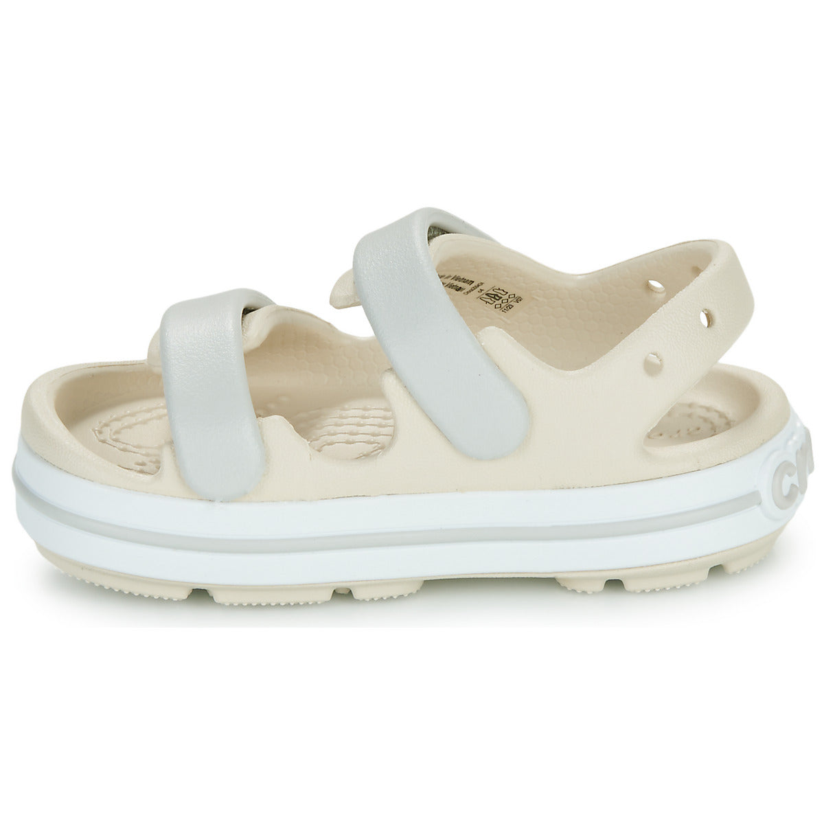 Sandali bambini ragazzo Crocs  Crocband Cruiser Sandal T  Beige