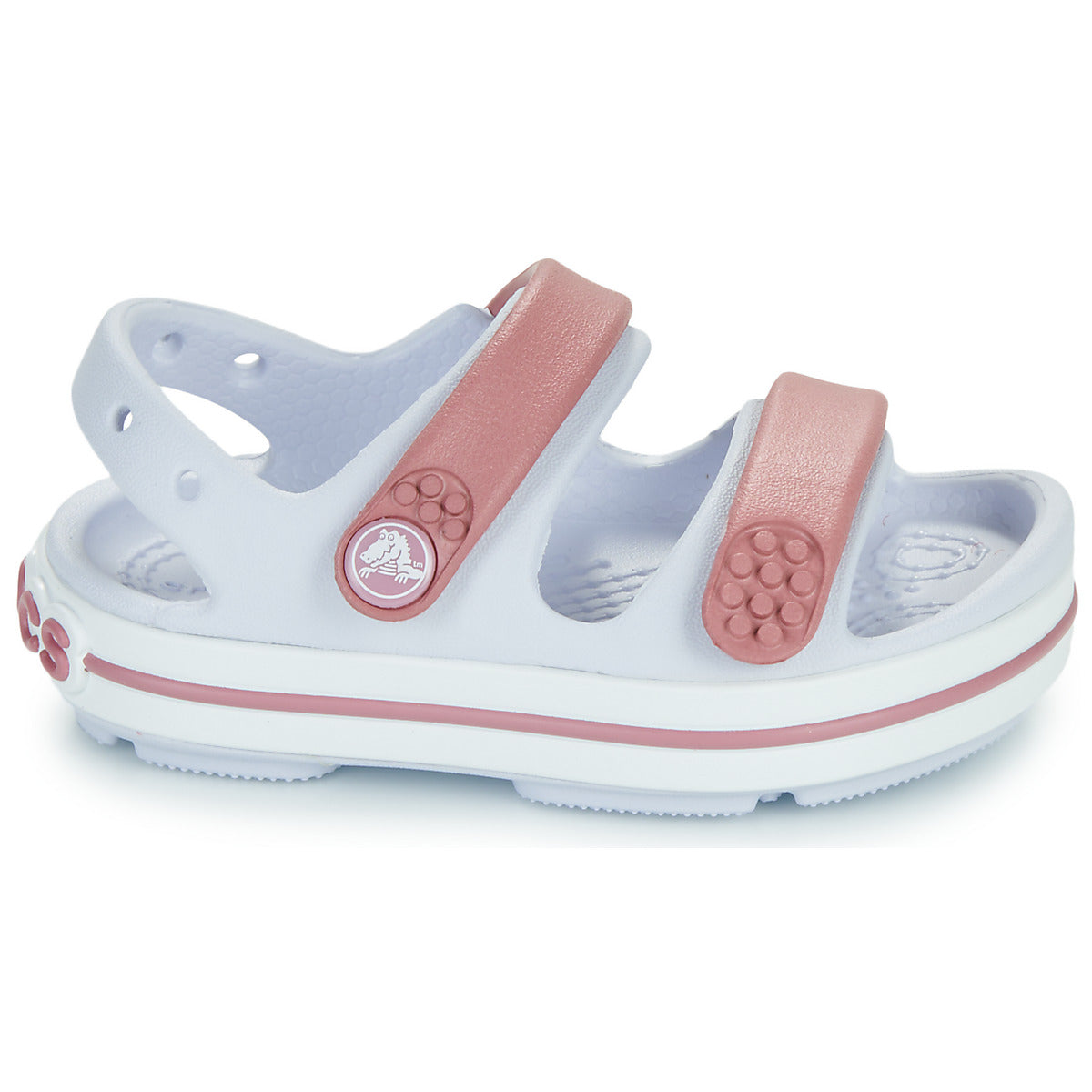 Sandali bambini ragazza Crocs  Crocband Cruiser Sandal T  Multicolore