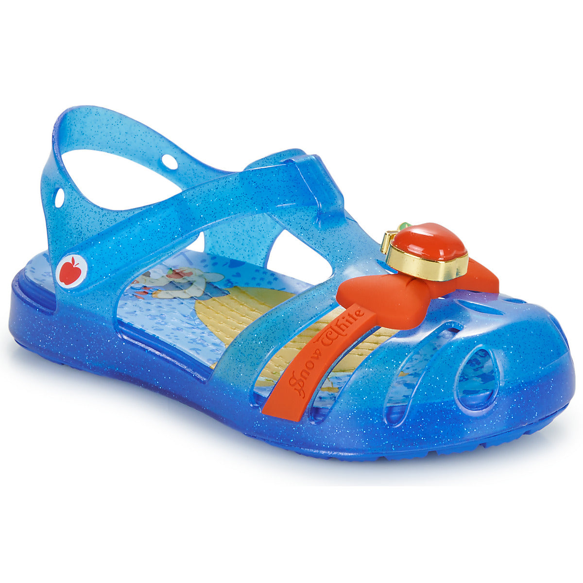 Sandali bambini ragazza Crocs  Snow White Isabella Sandal T  Blu