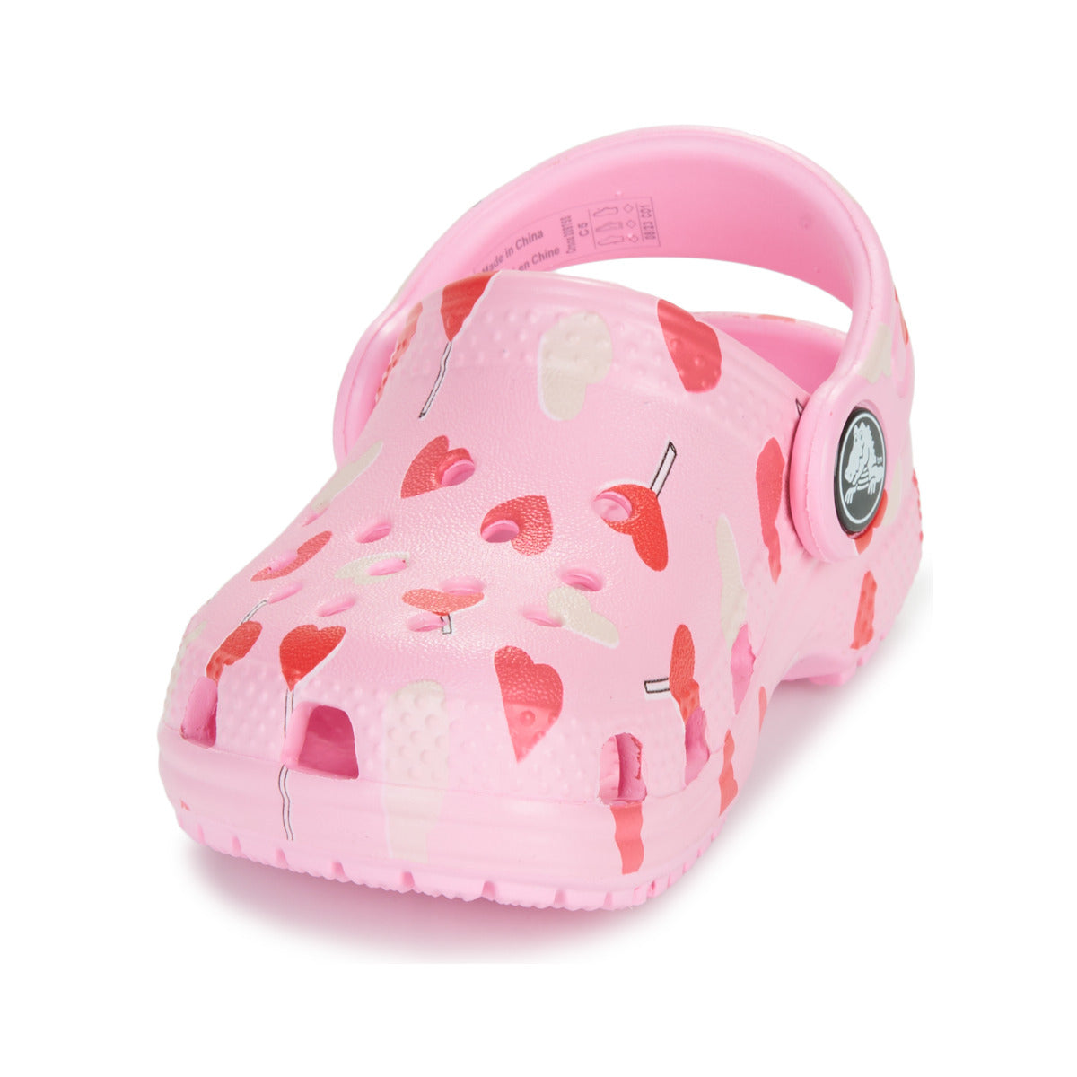 Scarpe bambini ragazza Crocs  Classic VDay Clog T  Rosa