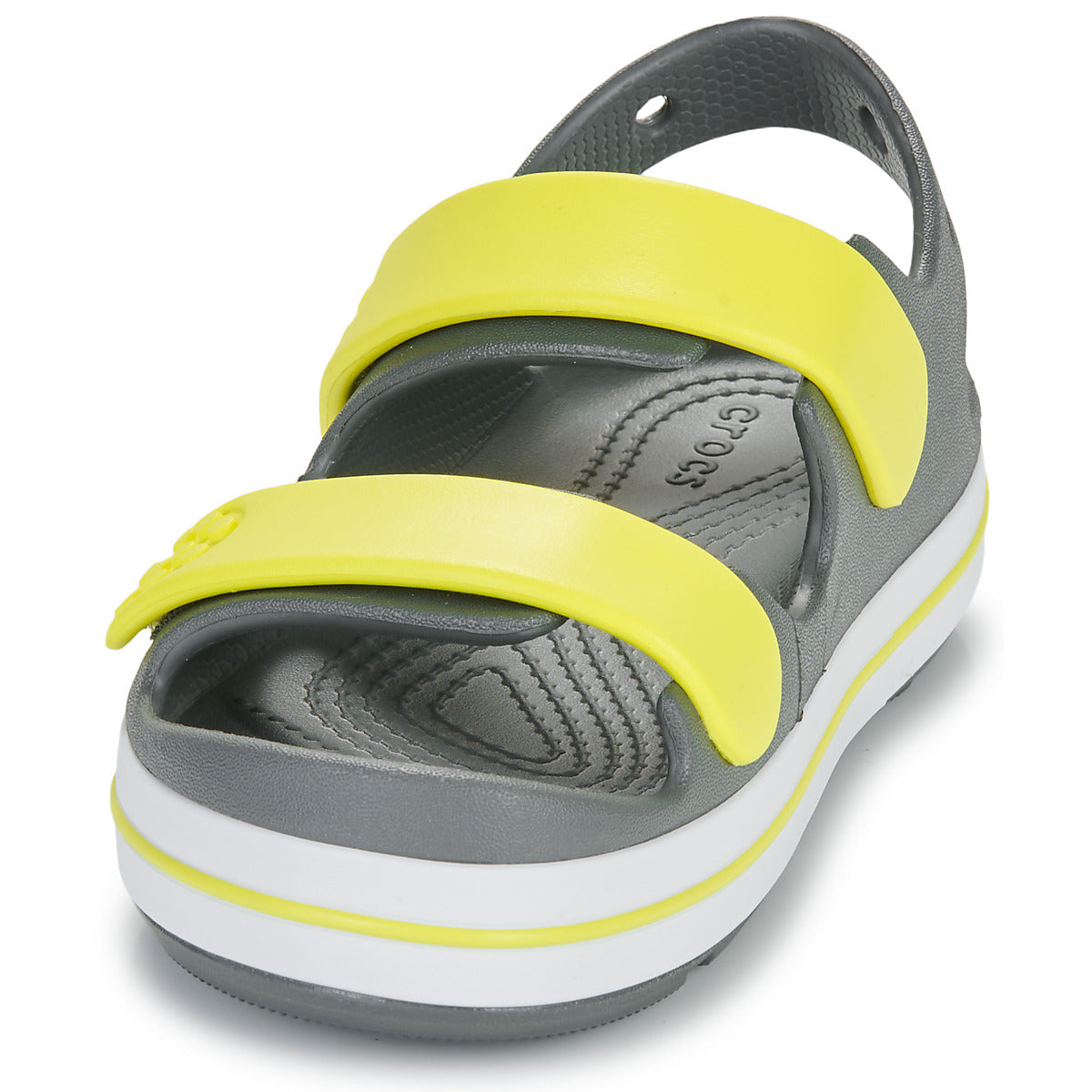 Sandali bambini ragazza Crocs  Crocband Cruiser Sandal K  Grigio