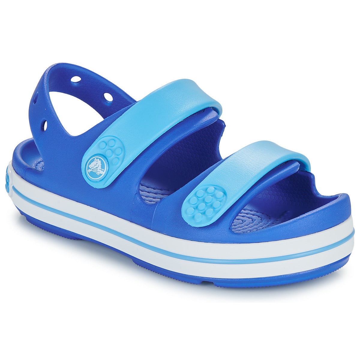 Sandali bambini ragazza Crocs  Crocband Cruiser Sandal K  Blu