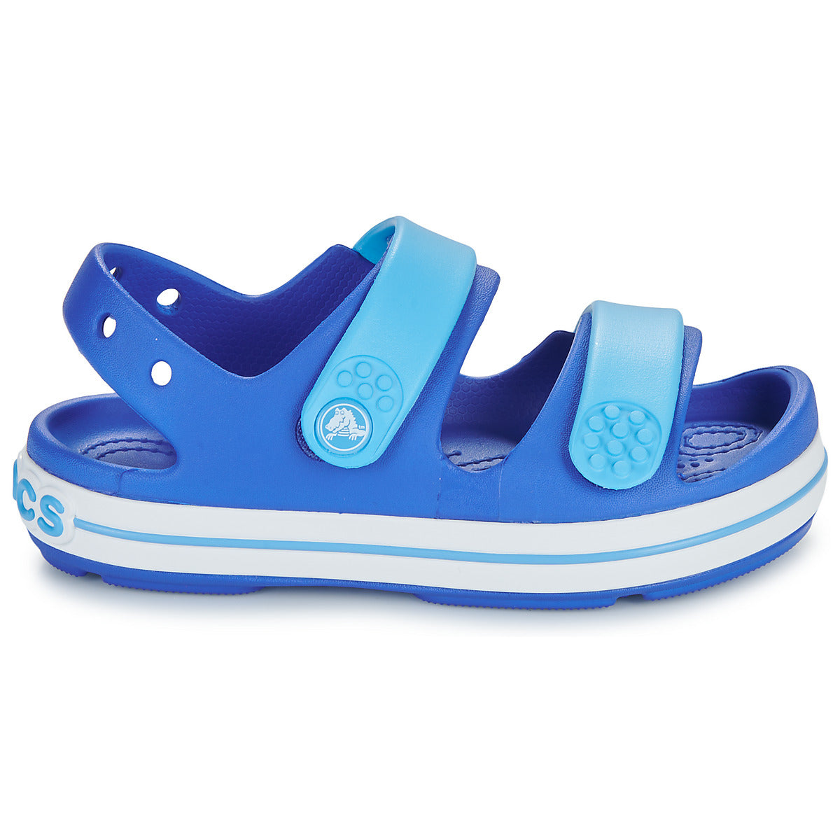 Sandali bambini ragazzo Crocs  Crocband Cruiser Sandal K  Blu