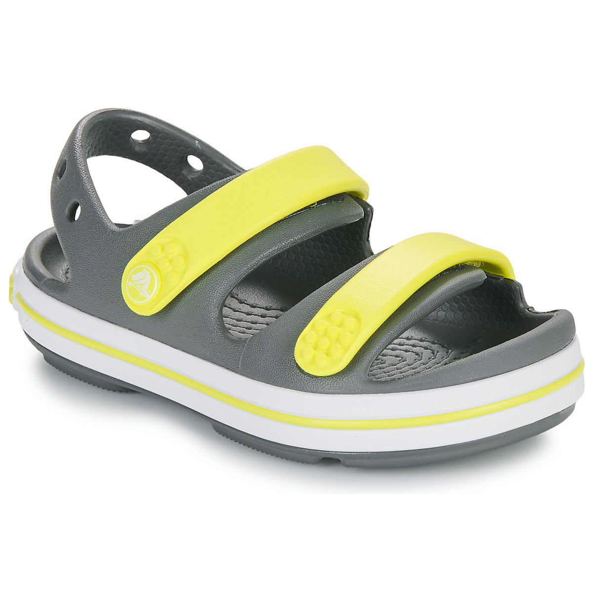 Sandali bambini ragazza Crocs  Crocband Cruiser Sandal T  Grigio