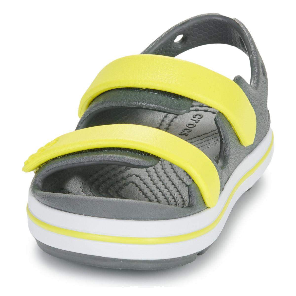 Sandali bambini ragazza Crocs  Crocband Cruiser Sandal T  Grigio