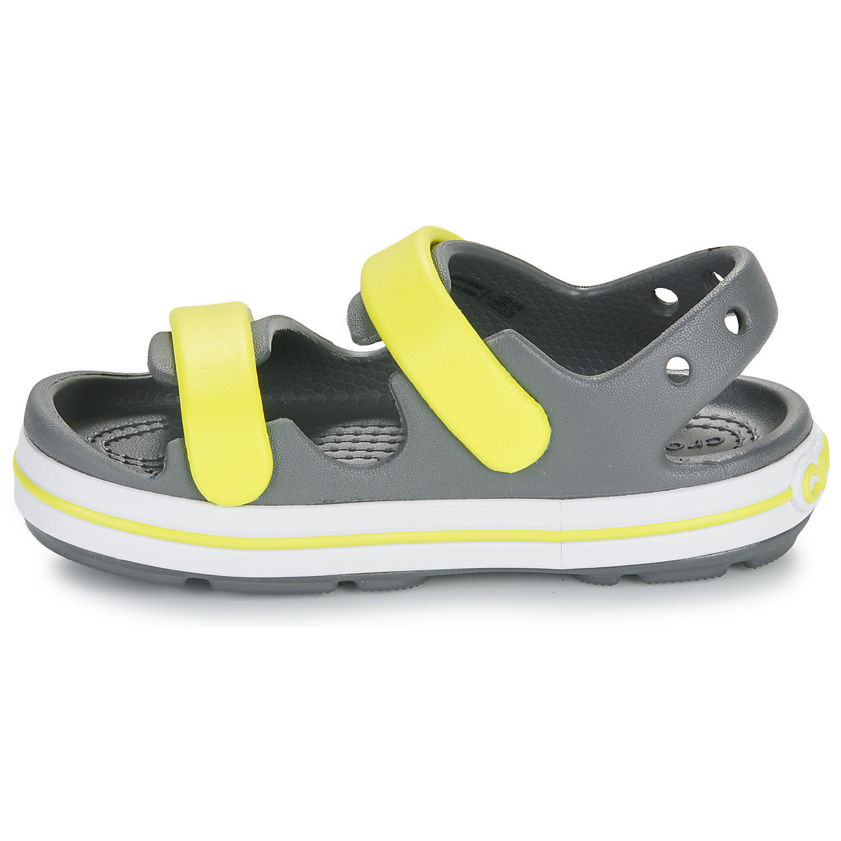 Sandali bambini ragazza Crocs  Crocband Cruiser Sandal T  Grigio