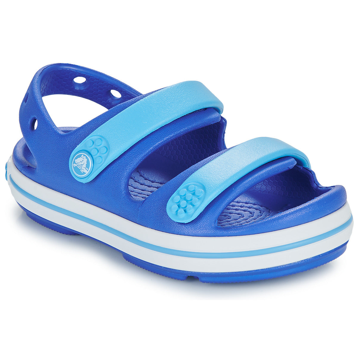 Sandali bambini ragazzo Crocs  Crocband Cruiser Sandal T  Blu