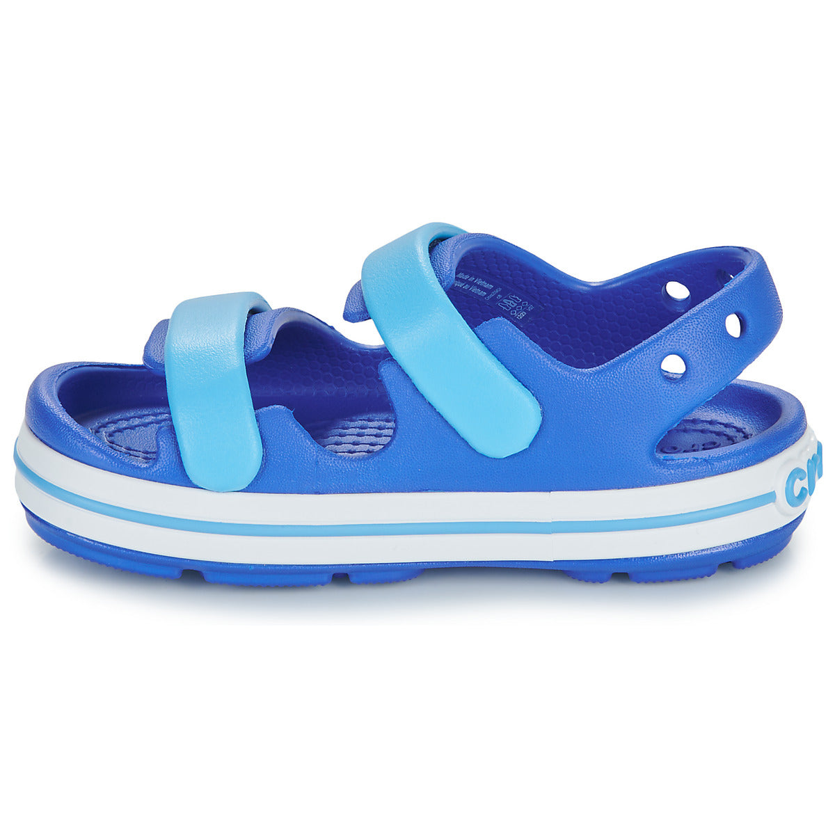 Sandali bambini ragazzo Crocs  Crocband Cruiser Sandal T  Blu