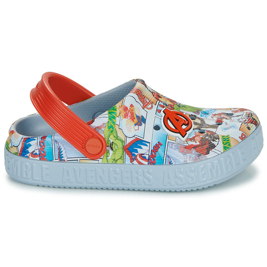 Scarpe bambini ragazzo Crocs  Avengers Off Court Clog K  Grigio