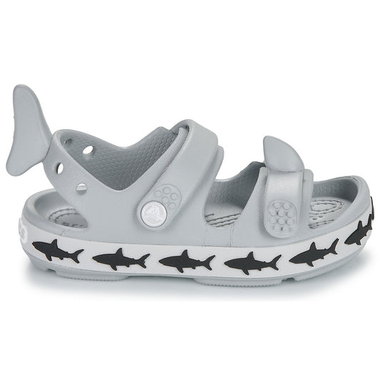 Sandali bambini ragazza Crocs  Crocband Cruiser Shark SandalT  Grigio