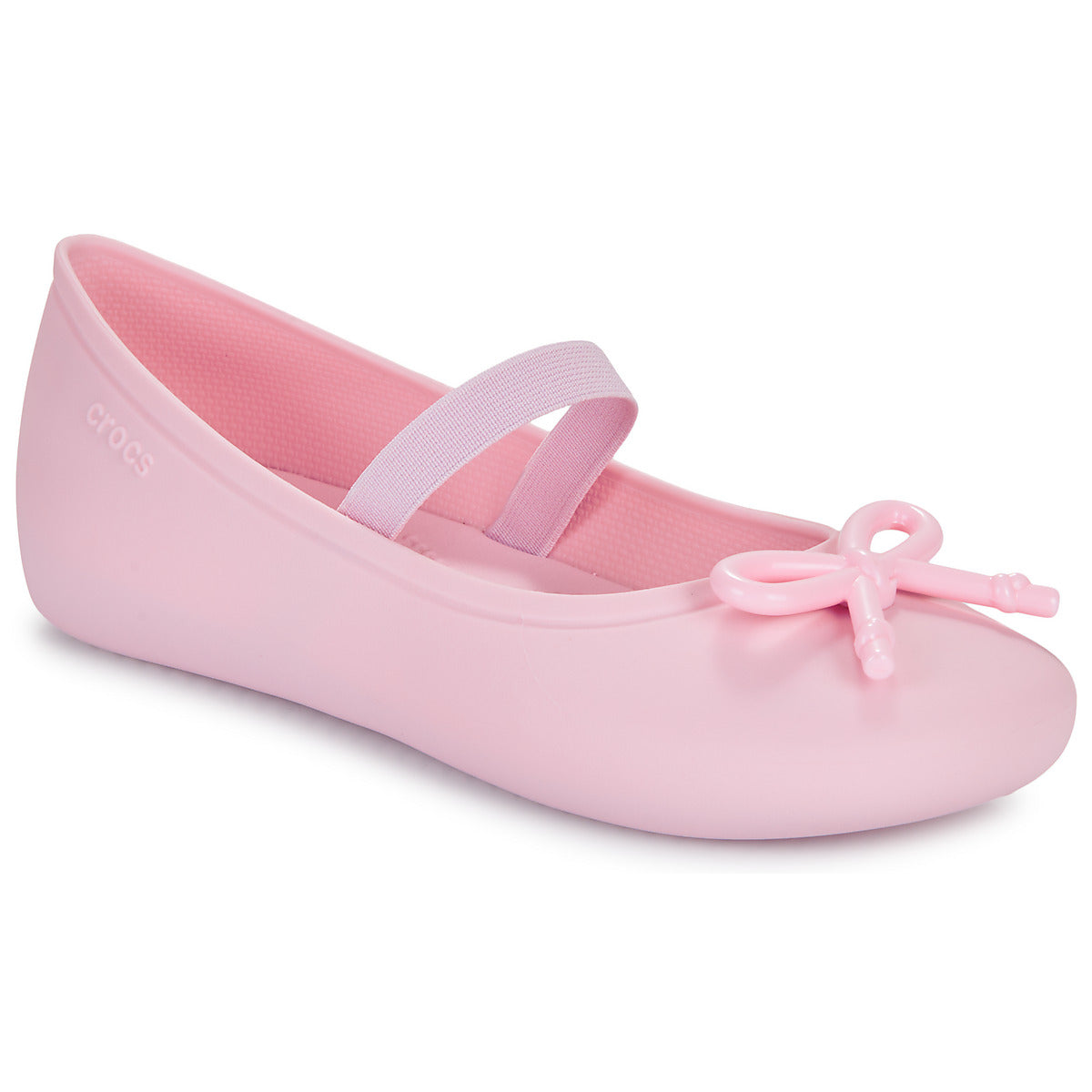 Ballerine bambina ragazza Crocs  Brooklyn Bow Flat K  Rosa