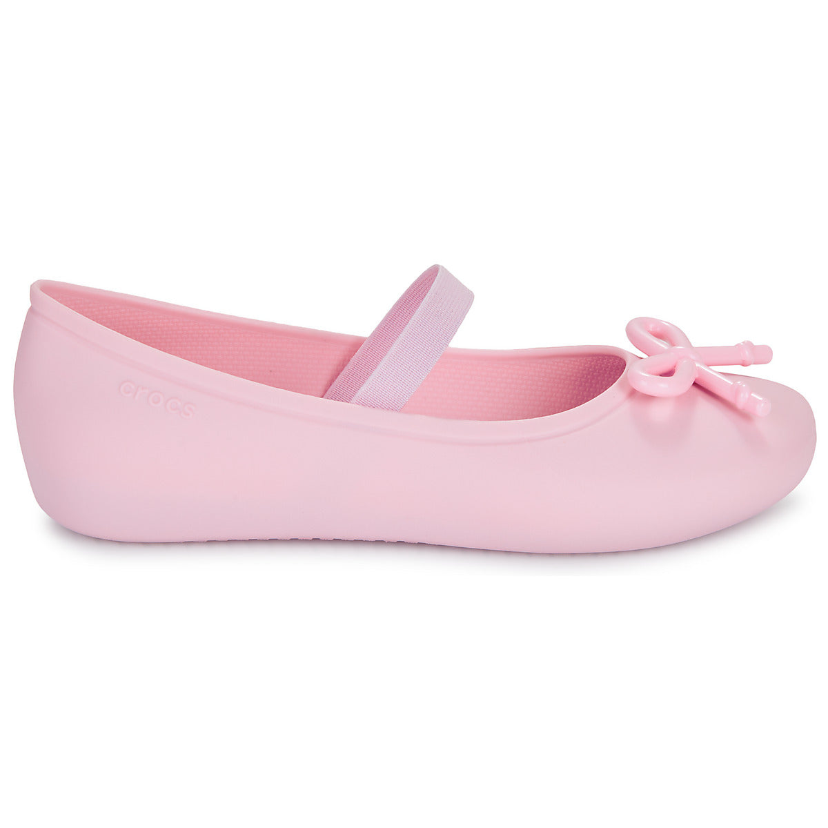 Ballerine bambina ragazza Crocs  Brooklyn Bow Flat K  Rosa