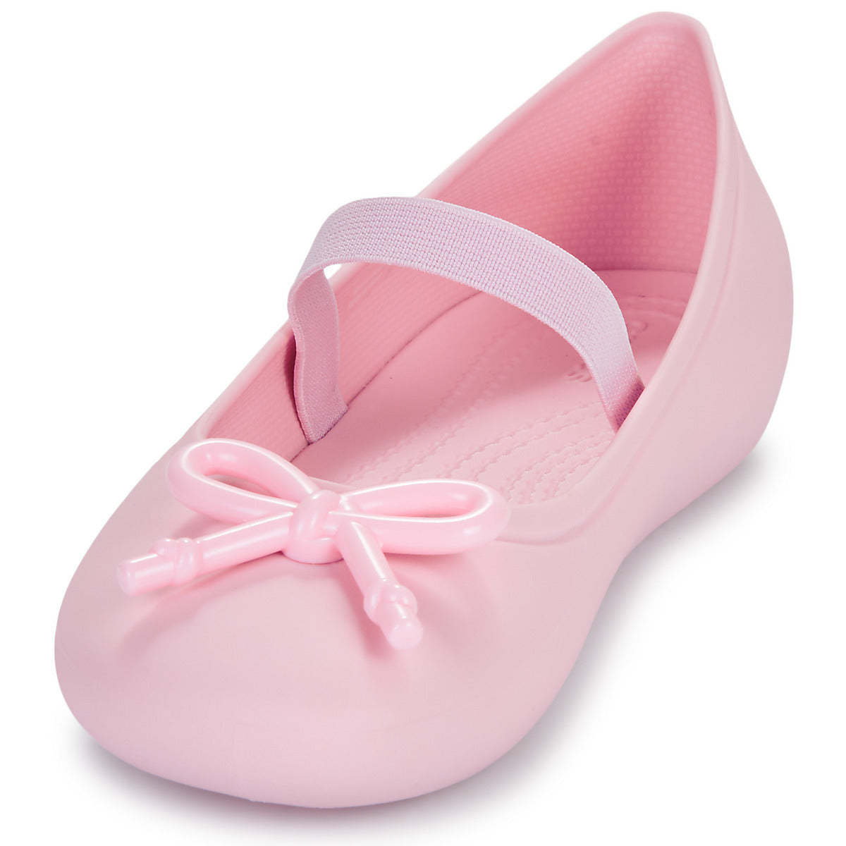 Ballerine bambina ragazza Crocs  Brooklyn Bow Flat K  Rosa