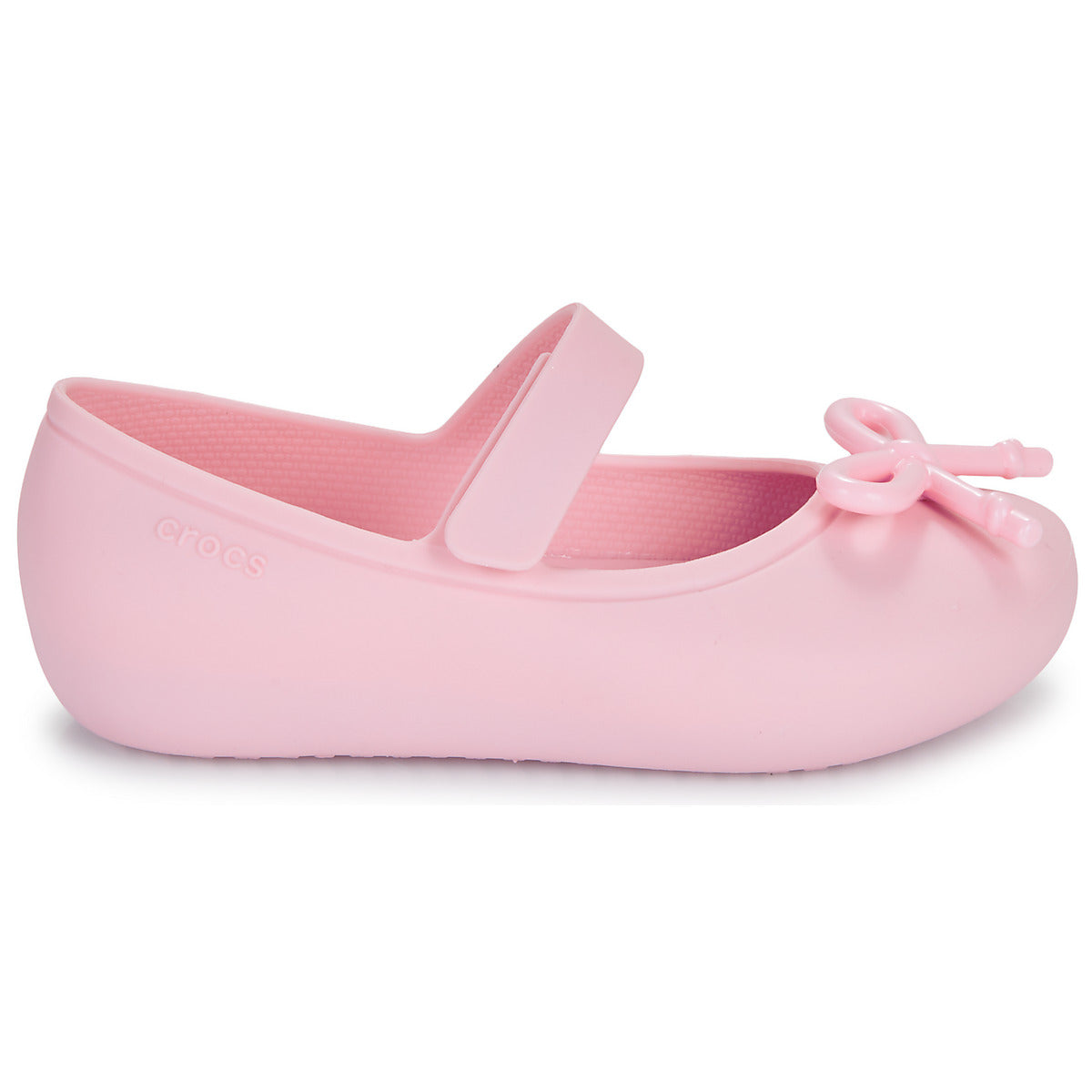 Ballerine bambina ragazza Crocs  Brooklyn Bow Mary Jane Flat T  Rosa