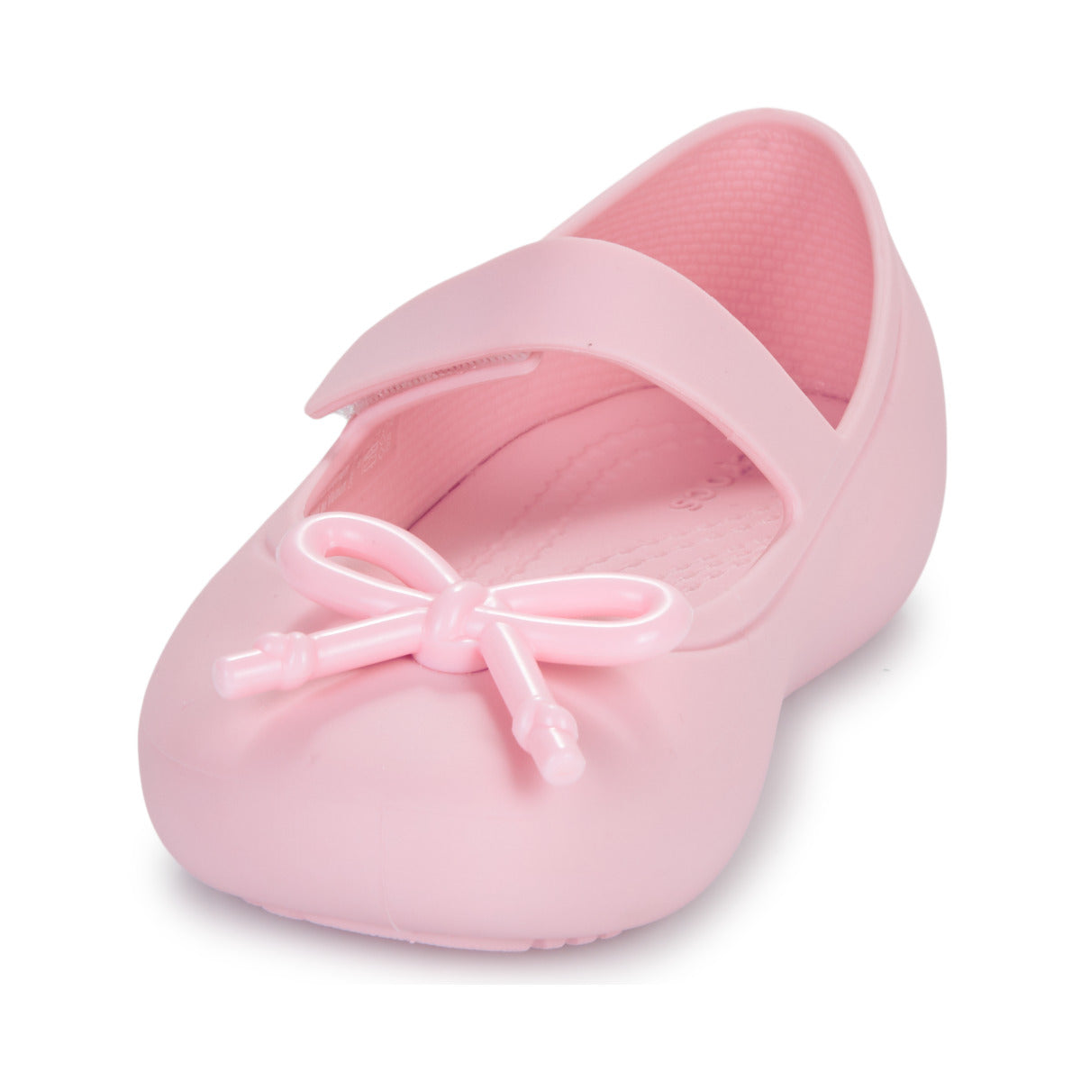 Ballerine bambina ragazza Crocs  Brooklyn Bow Mary Jane Flat T  Rosa