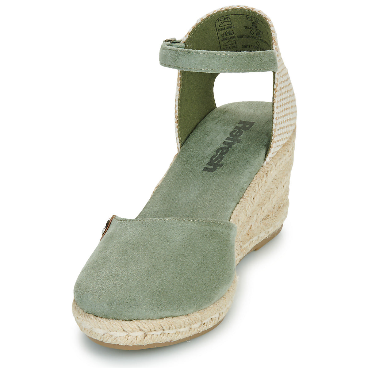 Scarpe Espadrillas Donna Refresh  171882  Verde