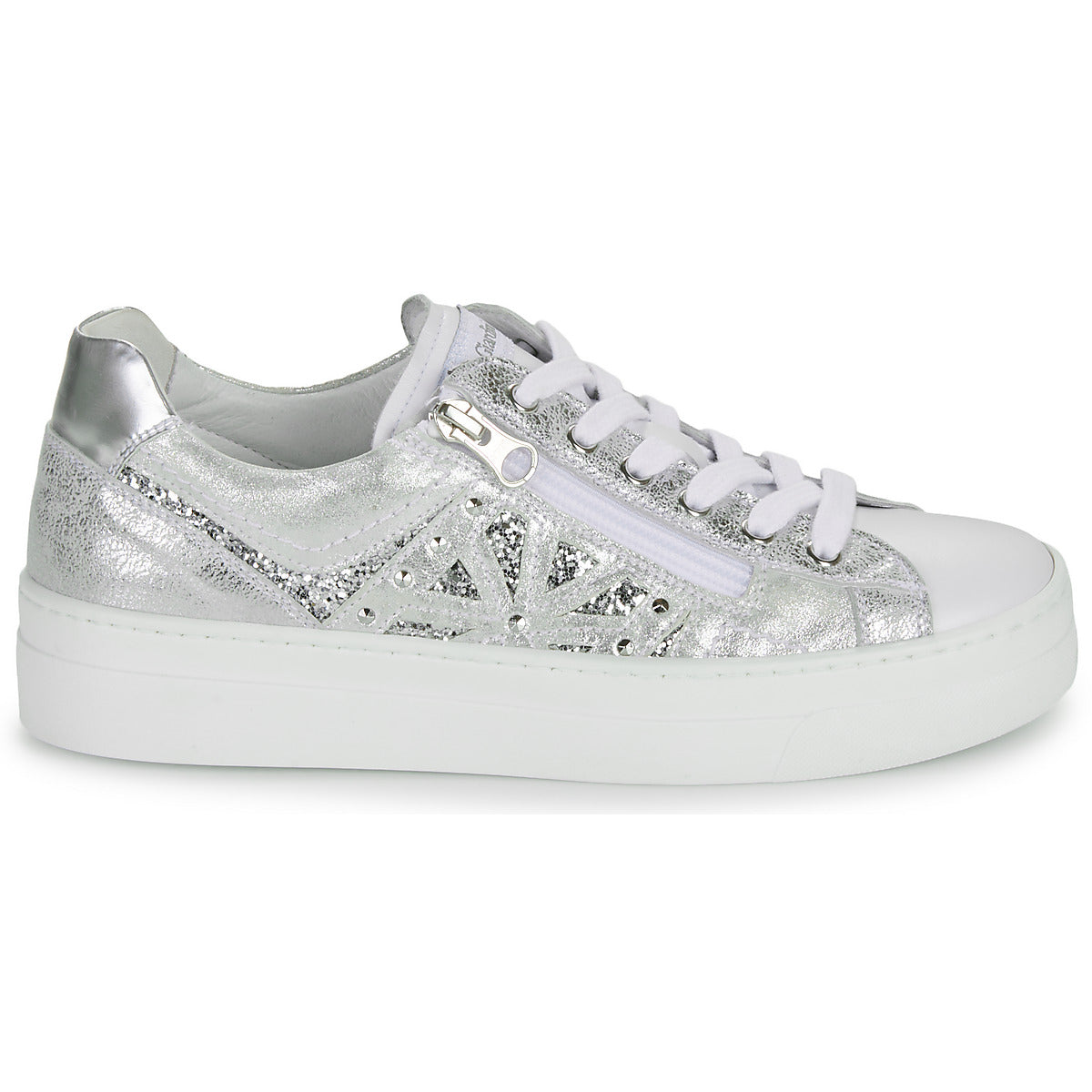 Sneakers basse Donna NeroGiardini  E409930D  Argento