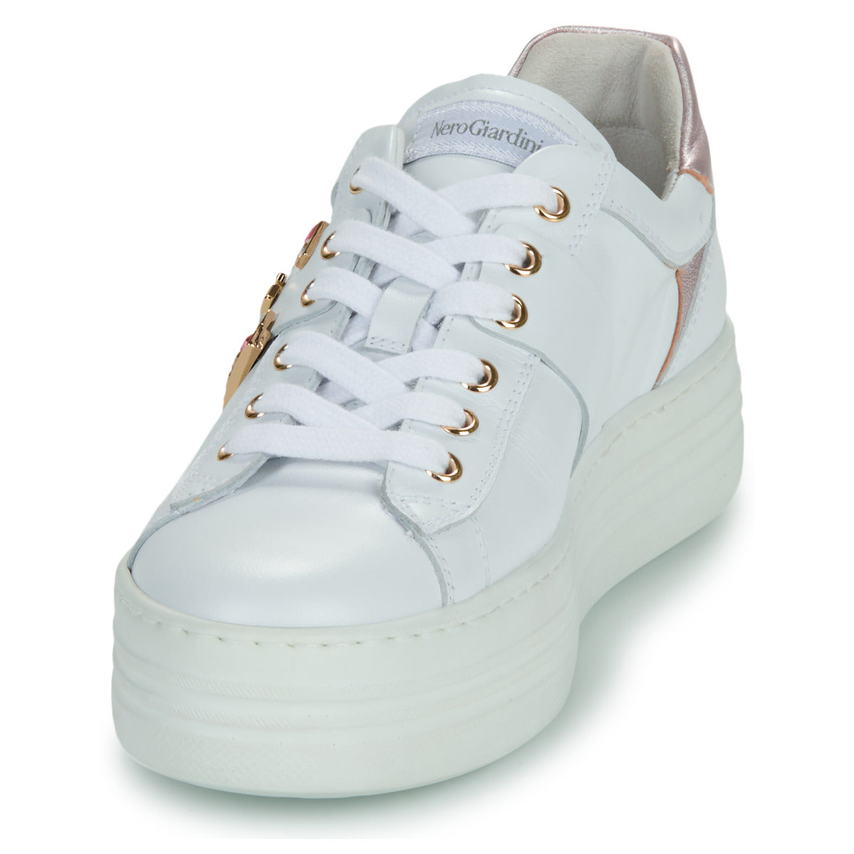 Sneakers basse Donna NeroGiardini  E409967D  Bianco