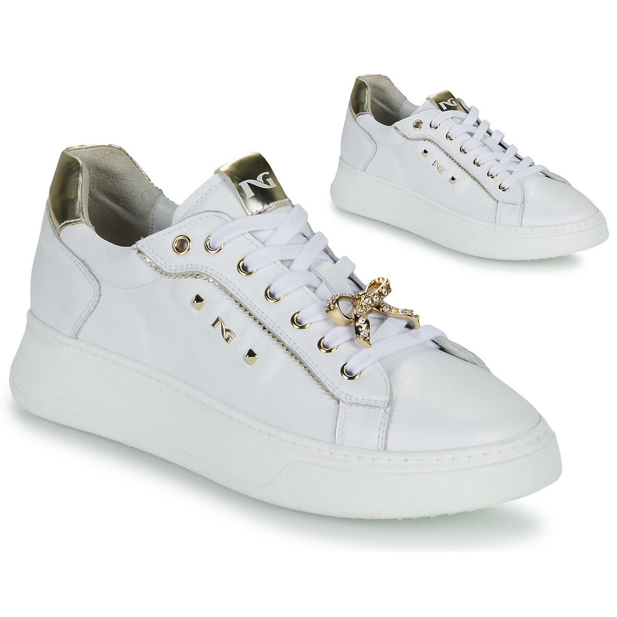 Sneakers basse Donna NeroGiardini  E409975D  Bianco