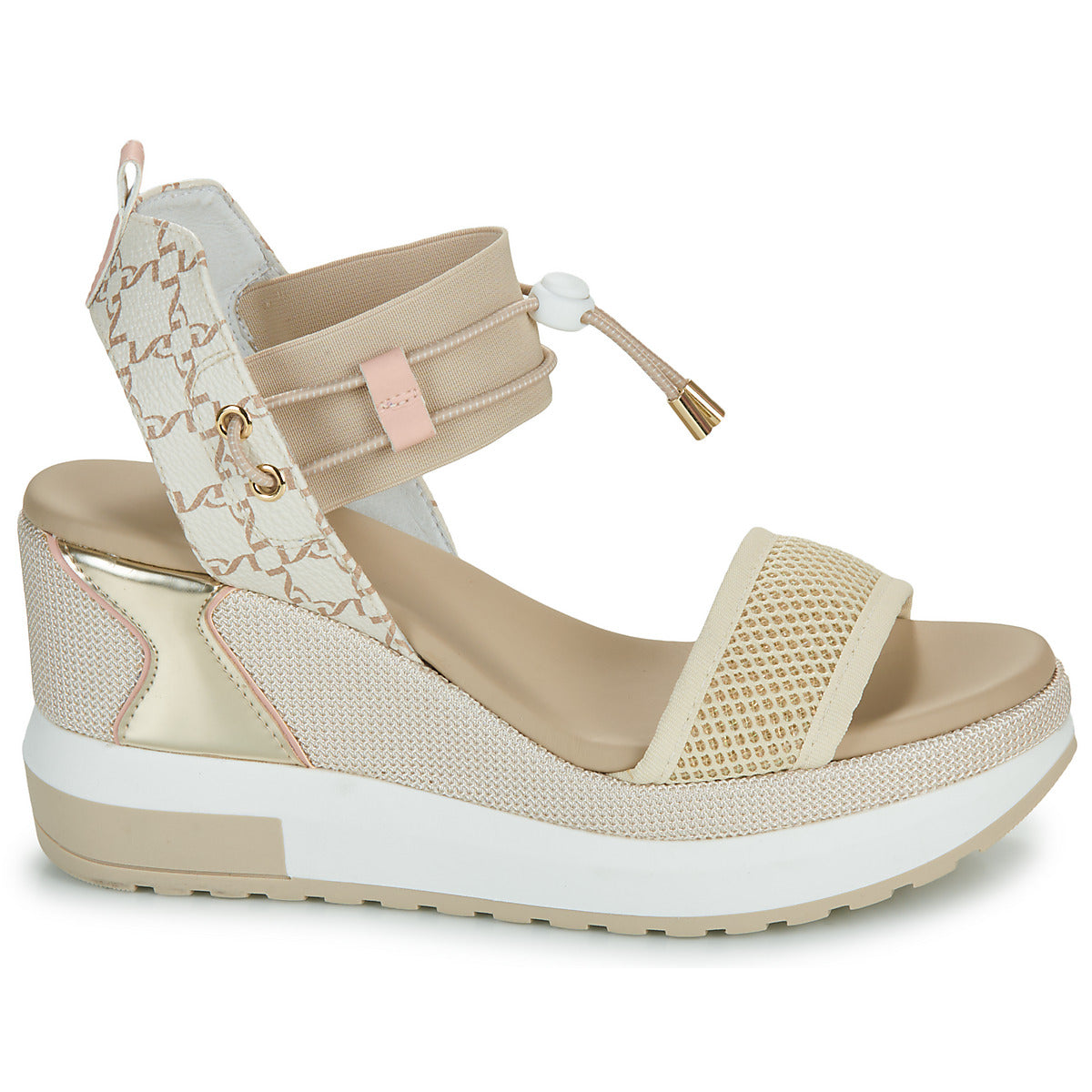 Sandali Donna NeroGiardini  E410680D  Beige