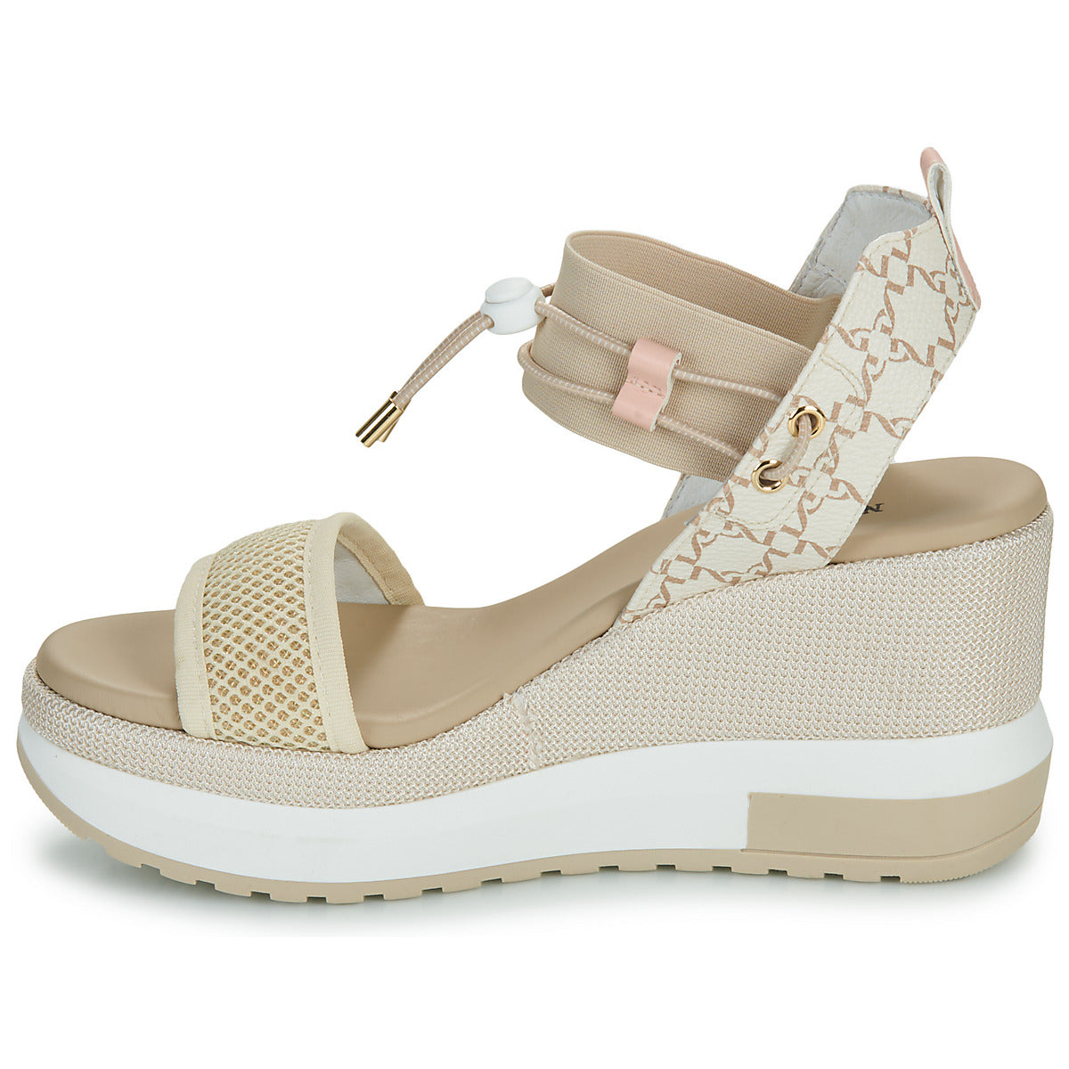 Sandali Donna NeroGiardini  E410680D  Beige