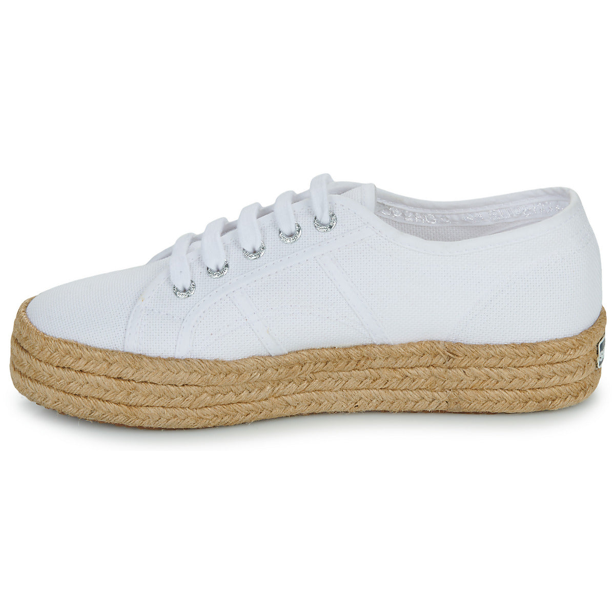 Sneakers basse Donna Superga  2730 COTON  Bianco