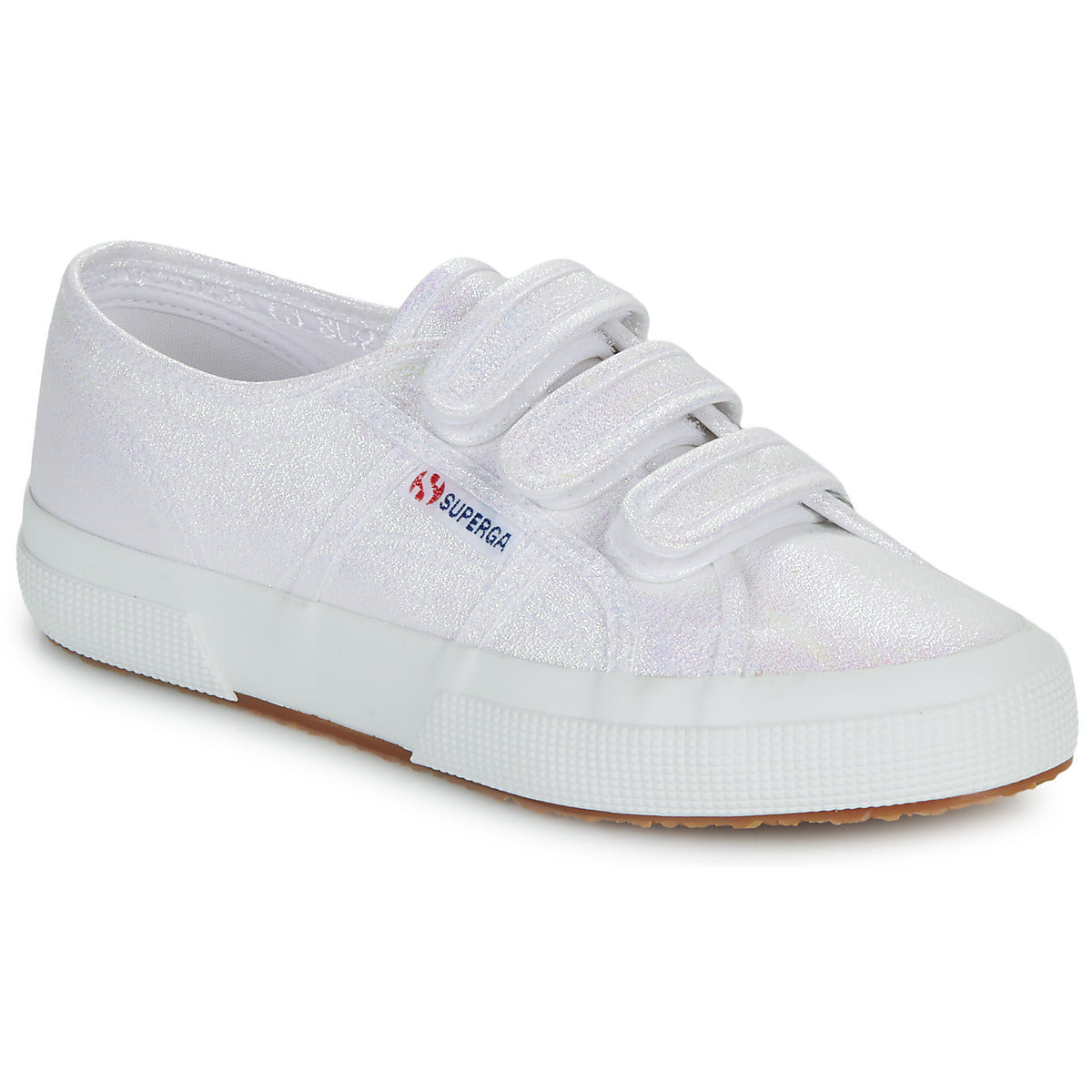 Sneakers basse Donna Superga  2750 LAME  Bianco