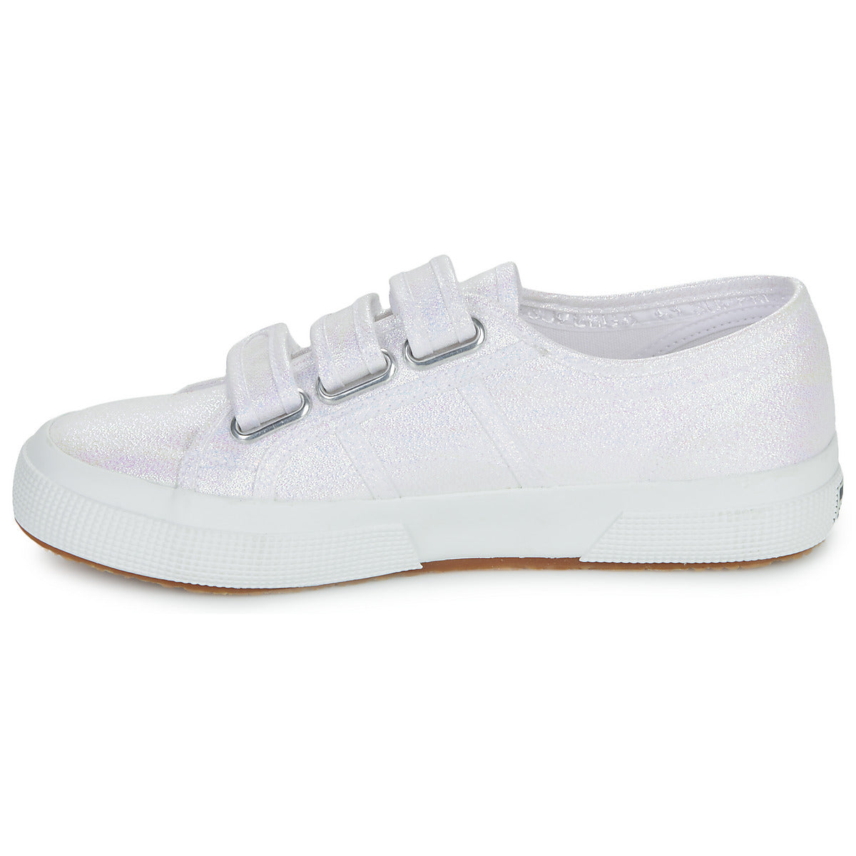 Sneakers basse Donna Superga  2750 LAME  Bianco