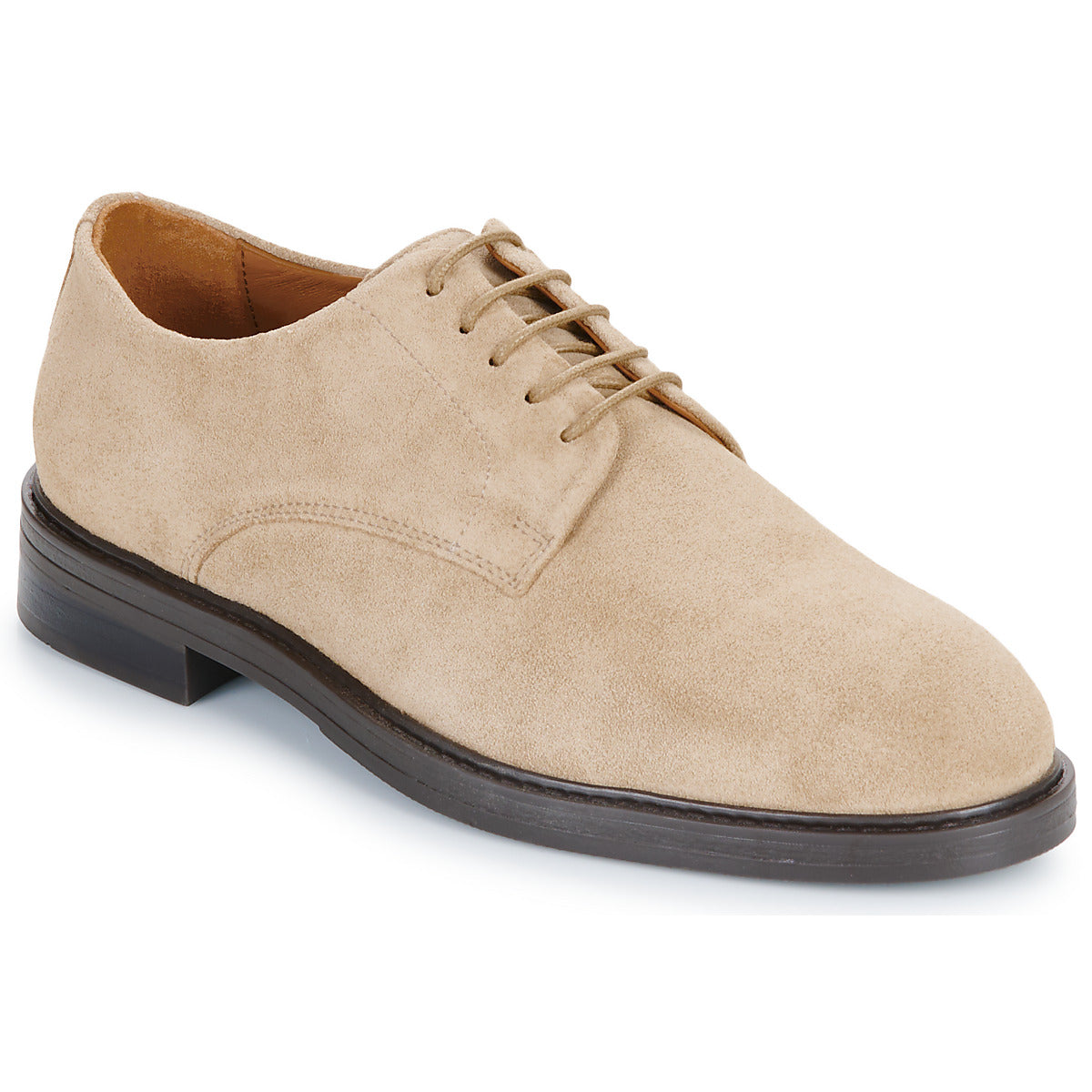 Scarpe Uomo Selected  SLHBLAKE SUEDE DERBY SHOE B  Beige