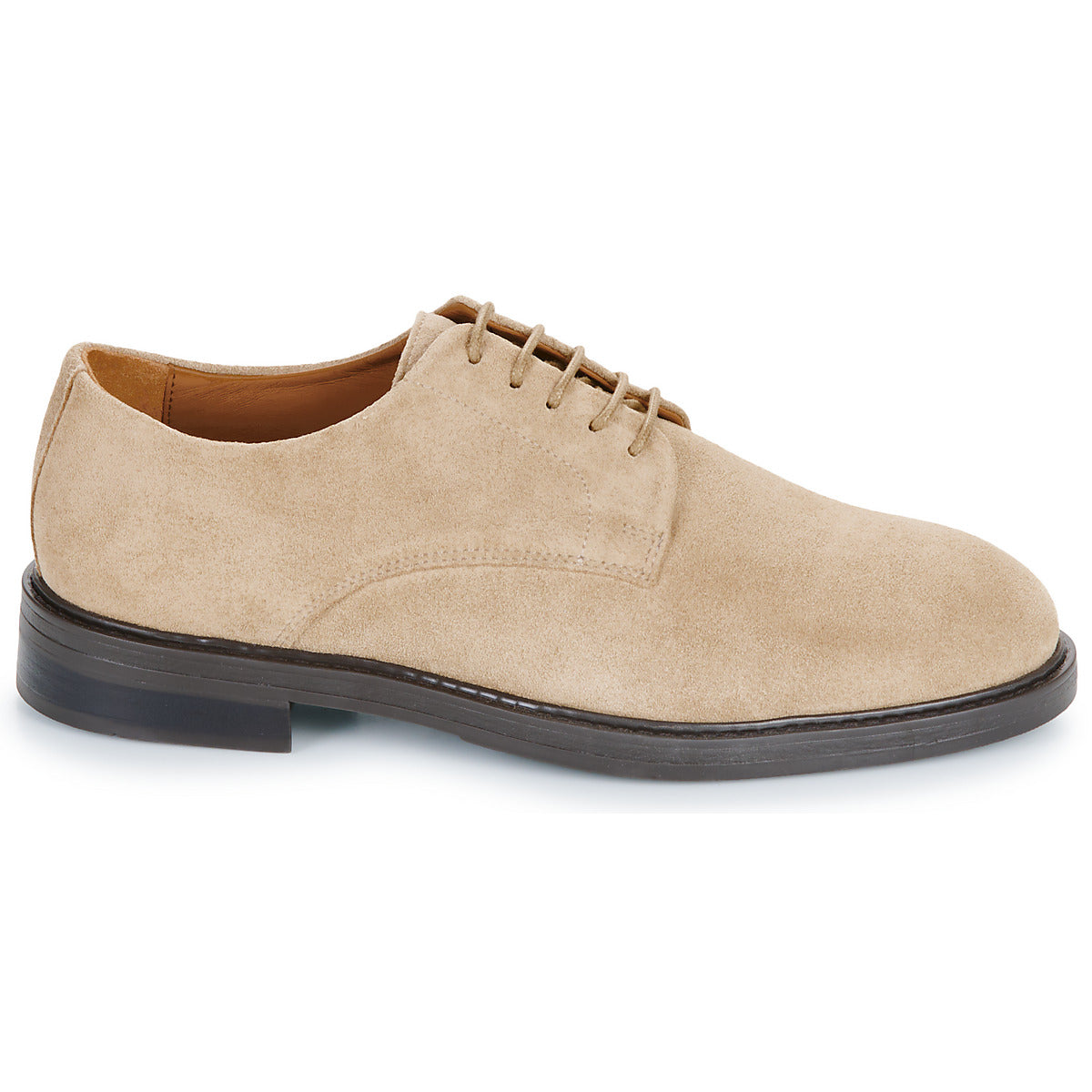 Scarpe Uomo Selected  SLHBLAKE SUEDE DERBY SHOE B  Beige