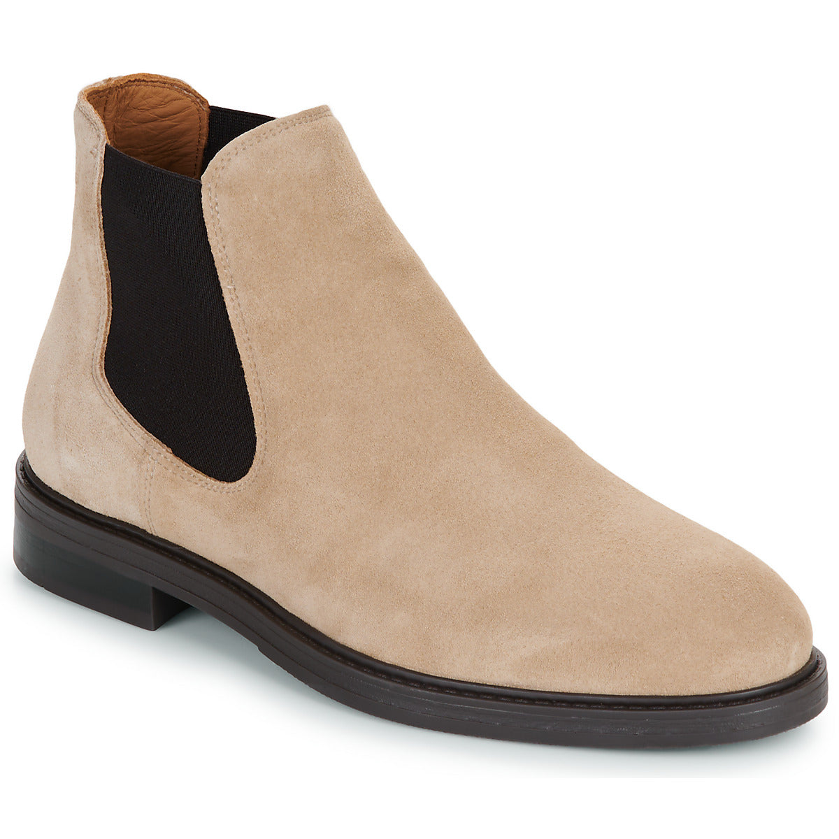 Stivaletti Uomo Selected  SLHBLAKE SUEDE CHELSEA BOOT  Beige