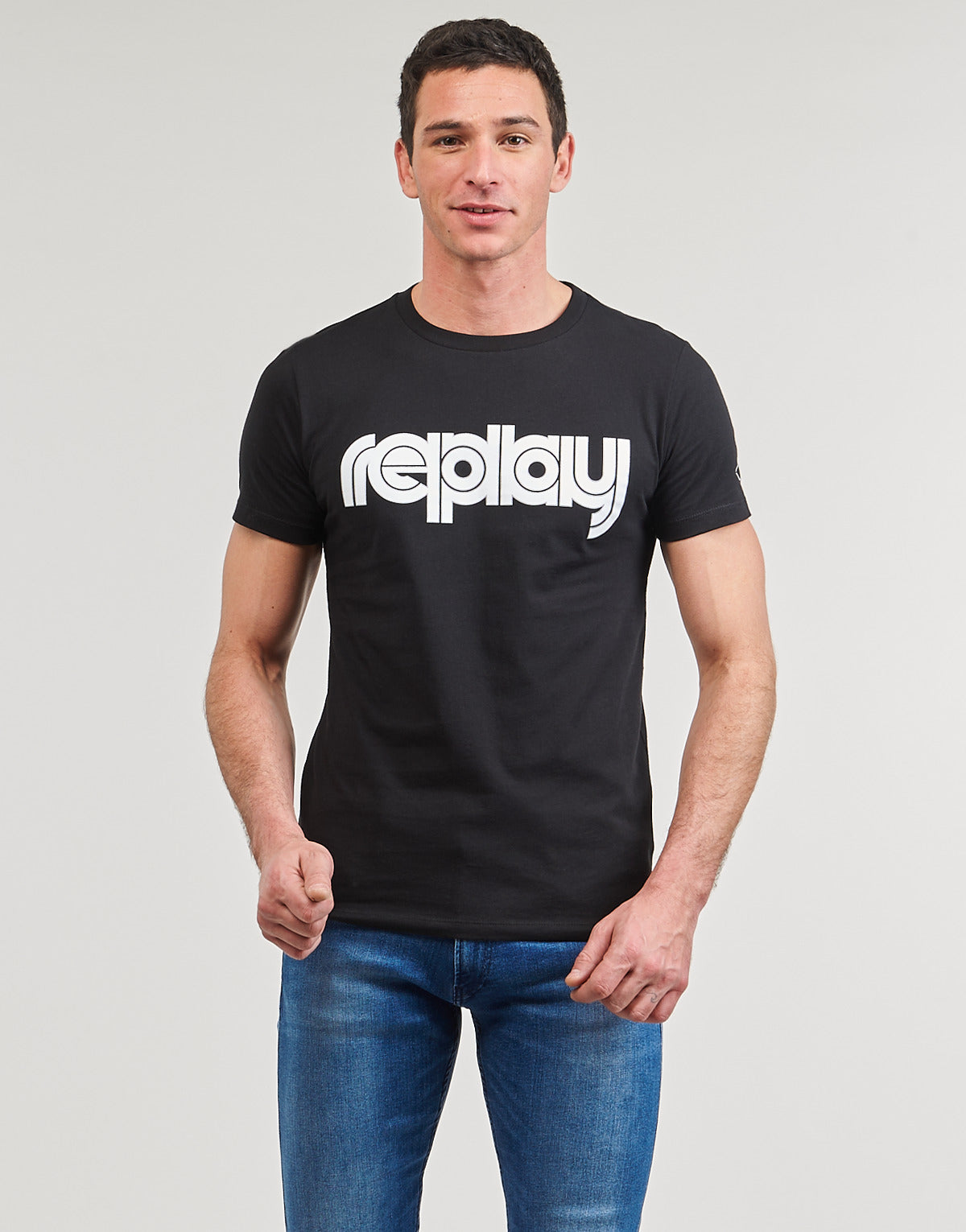 T-shirt Uomo Replay  M6754-000-2660  Nero