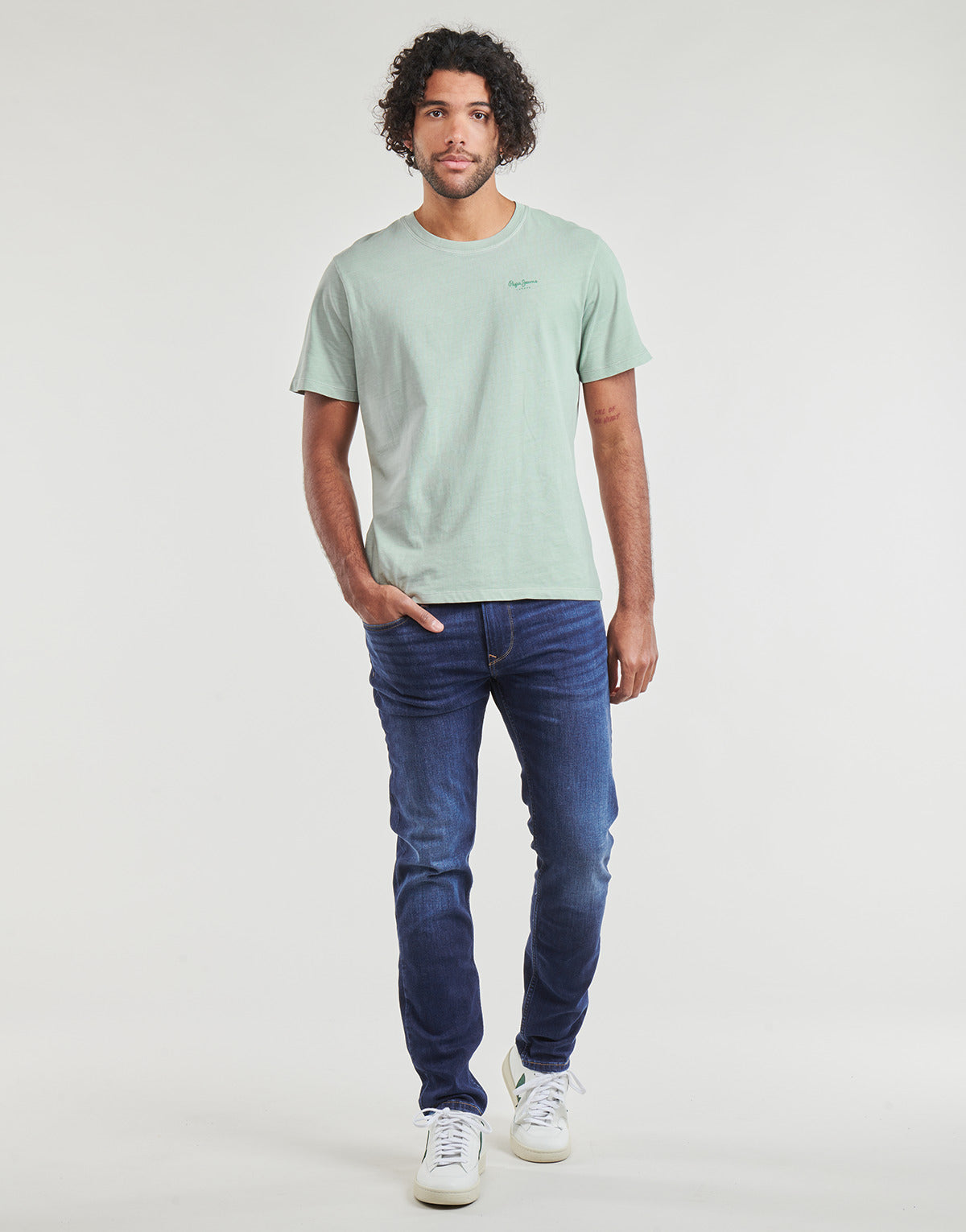 Jeans Slim Uomo Pepe jeans  SLIM JEANS  Blu