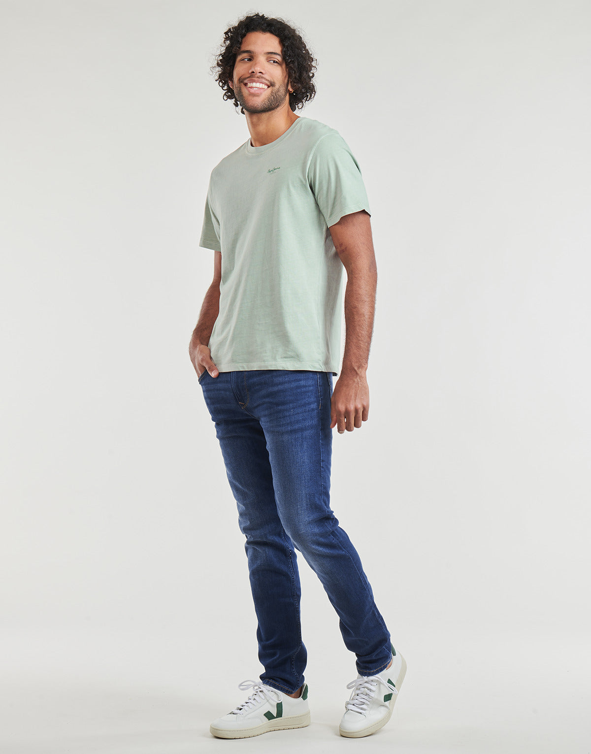 Jeans Slim Uomo Pepe jeans  SLIM JEANS  Blu