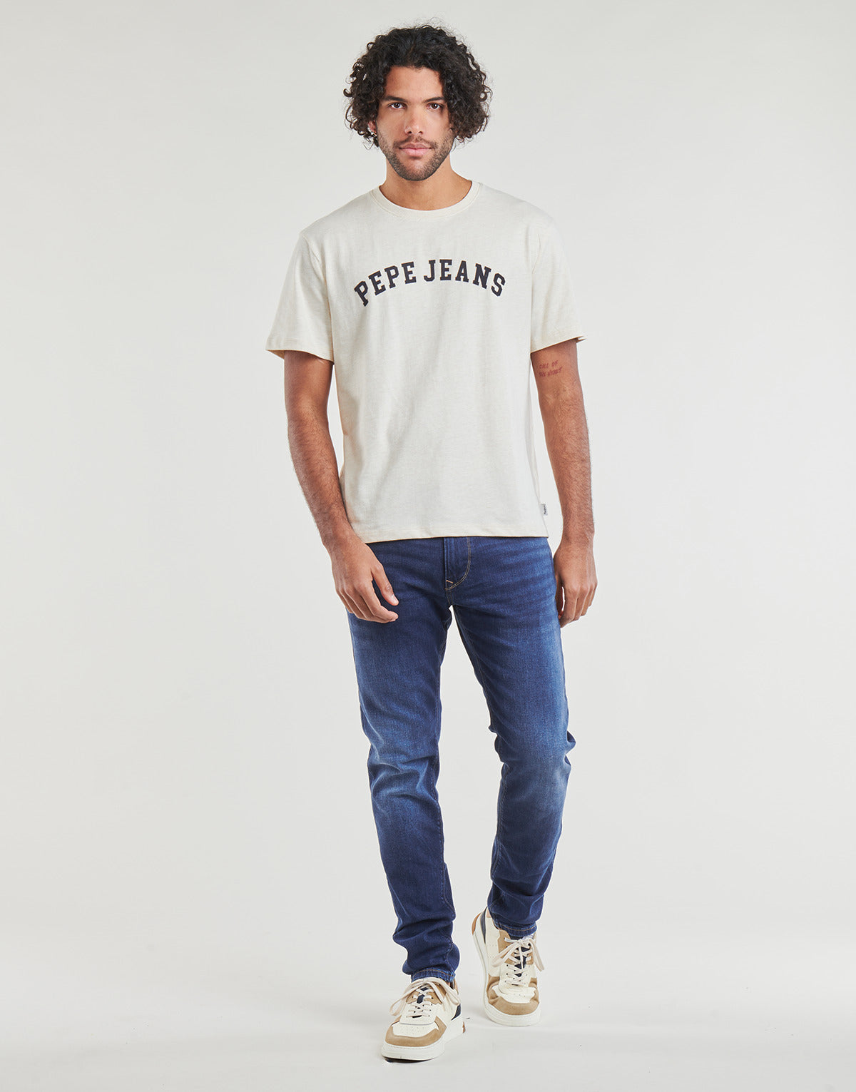 Jeans Tapered Uomo Pepe jeans  TAPERED JEANS  Blu