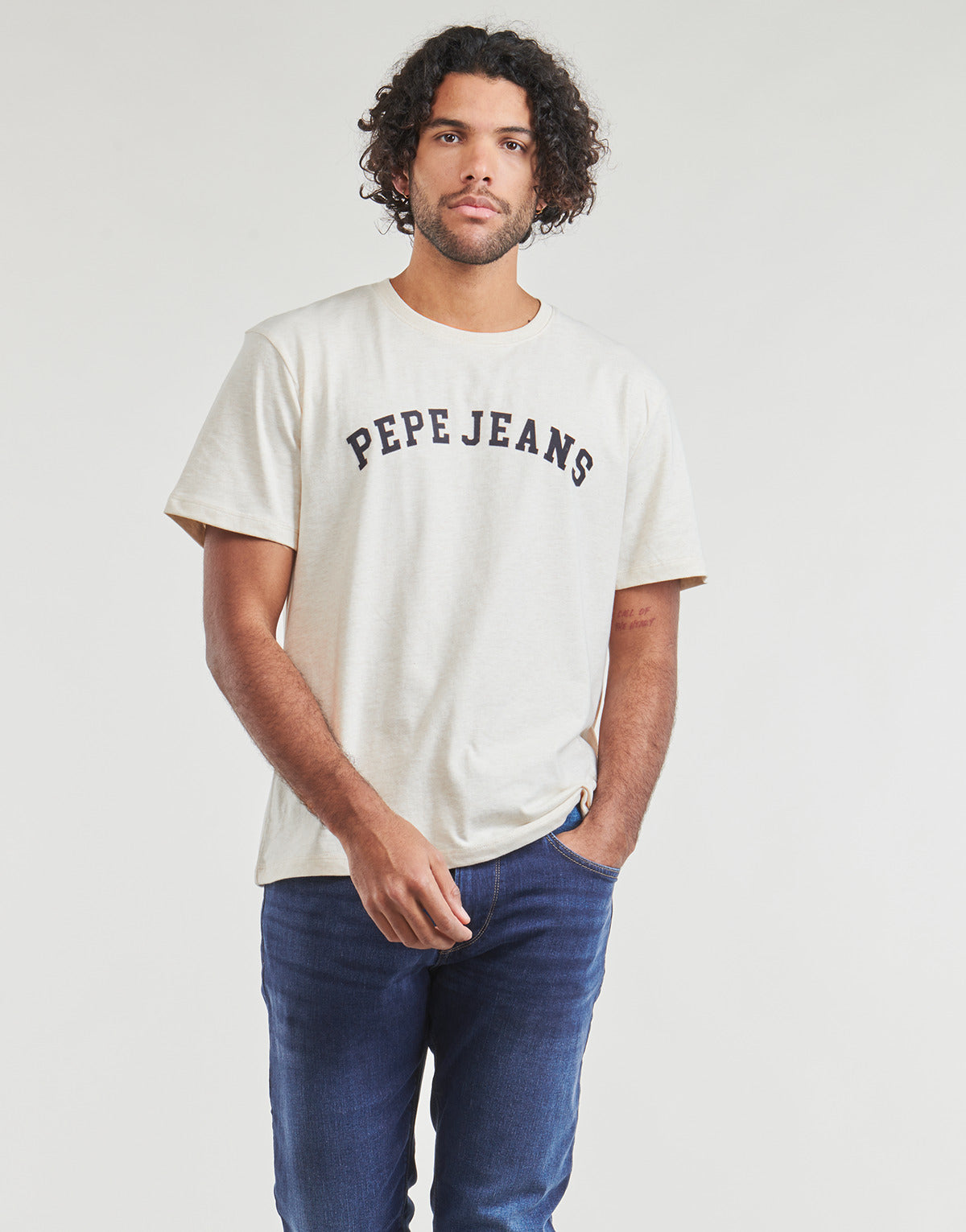 T-shirt Uomo Pepe jeans  CHENDLER  Bianco