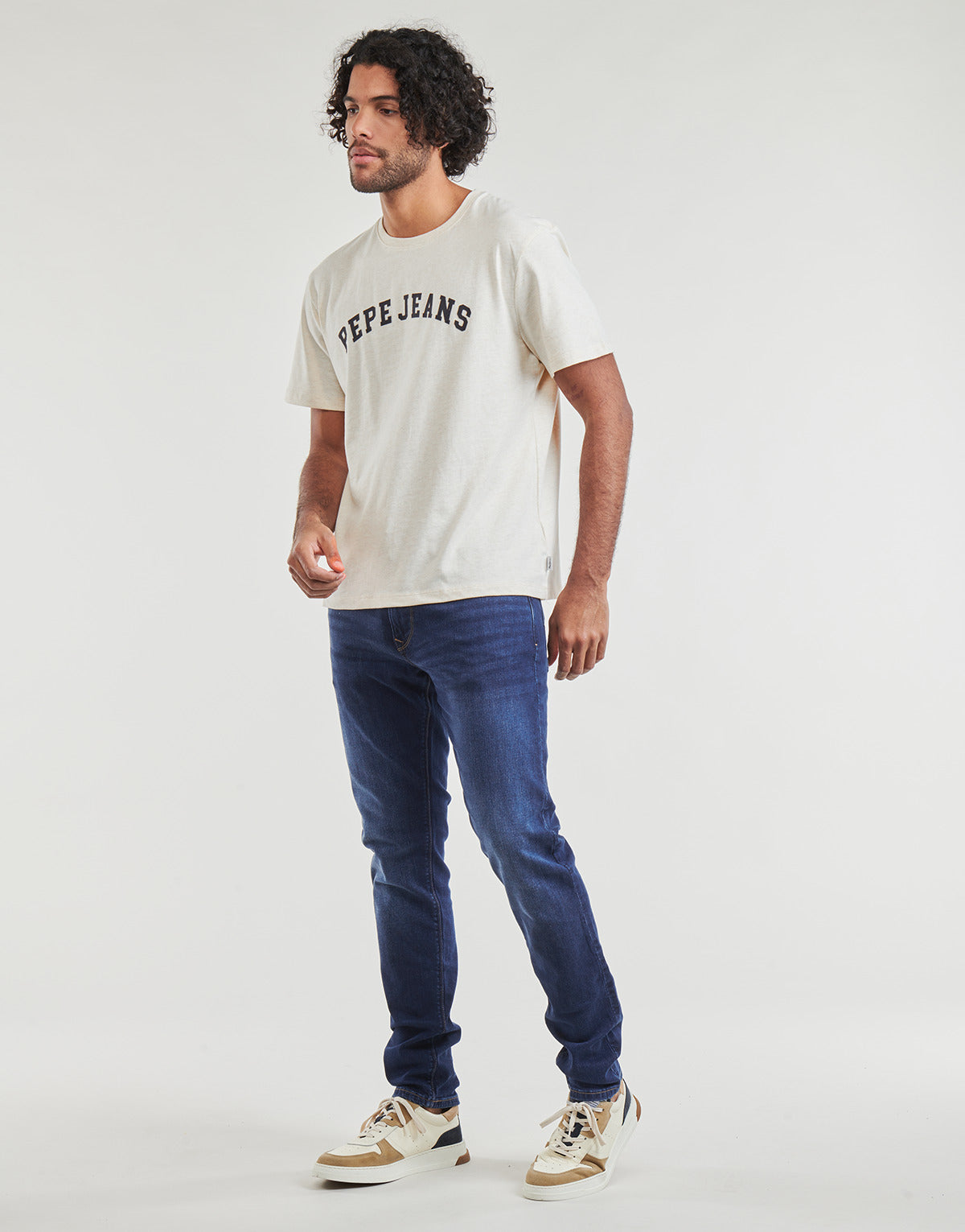 T-shirt Uomo Pepe jeans  CHENDLER  Bianco