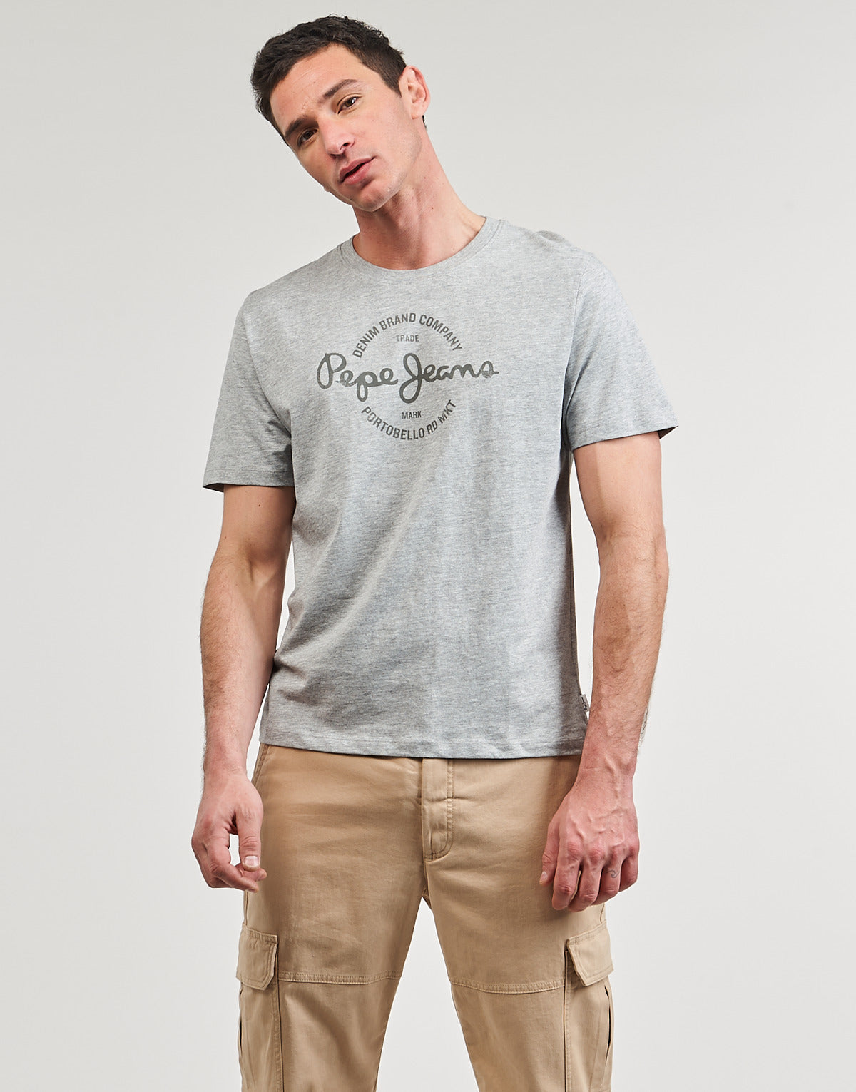 T-shirt Uomo Pepe jeans  CRAIGTON  Grigio