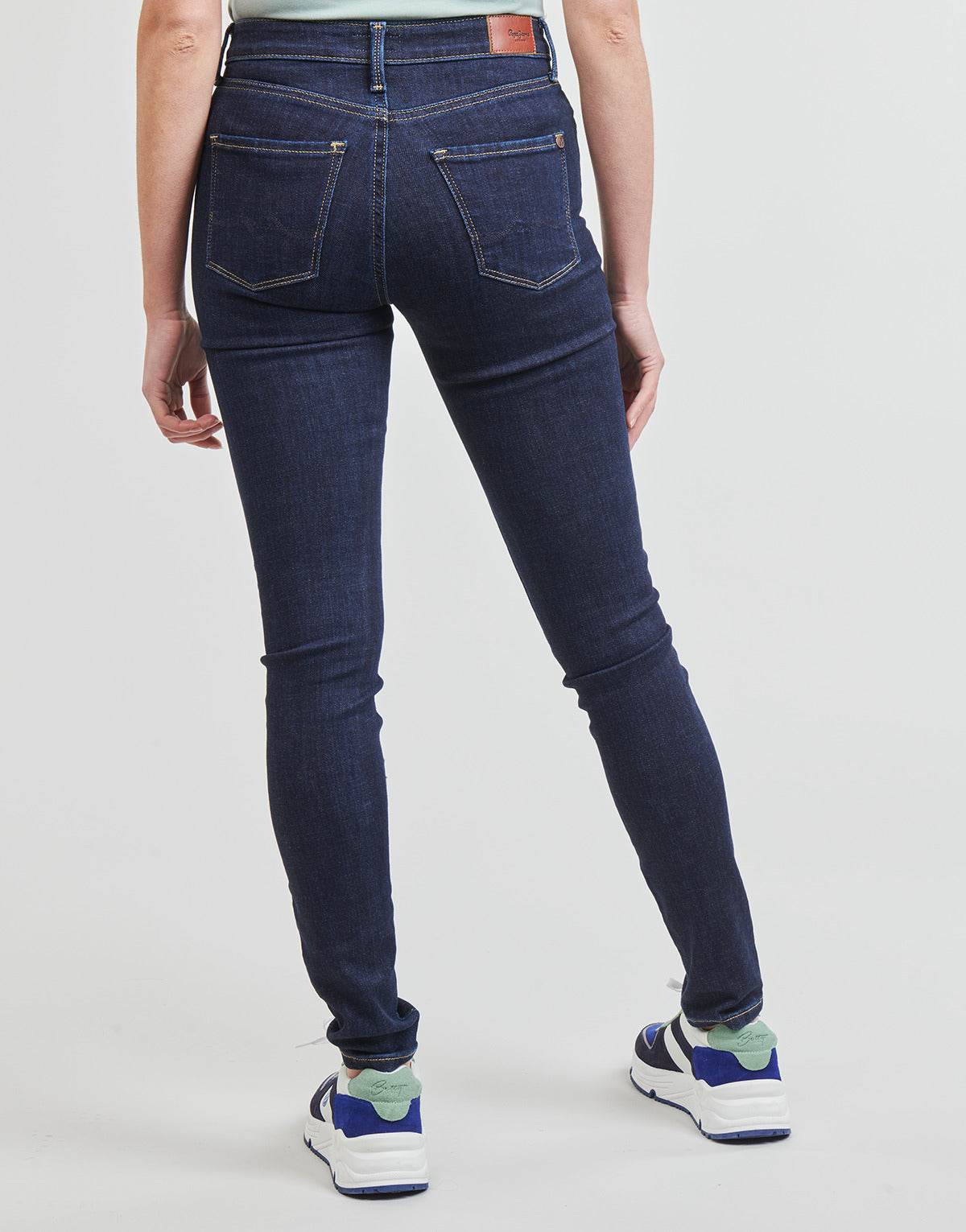 Jeans skynny Donna Pepe jeans  SKINNY JEANS HW  Blu