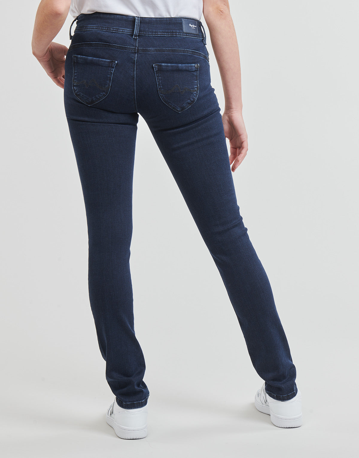 Jeans Slim Donna Pepe jeans  SLIM JEANS LW  Blu