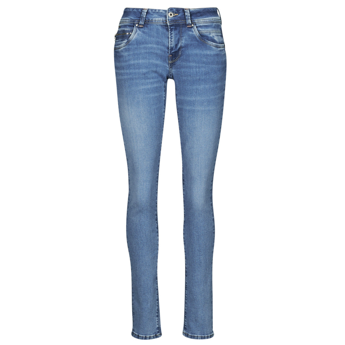 Jeans Slim Donna Pepe jeans  SLIM JEANS LW  Blu