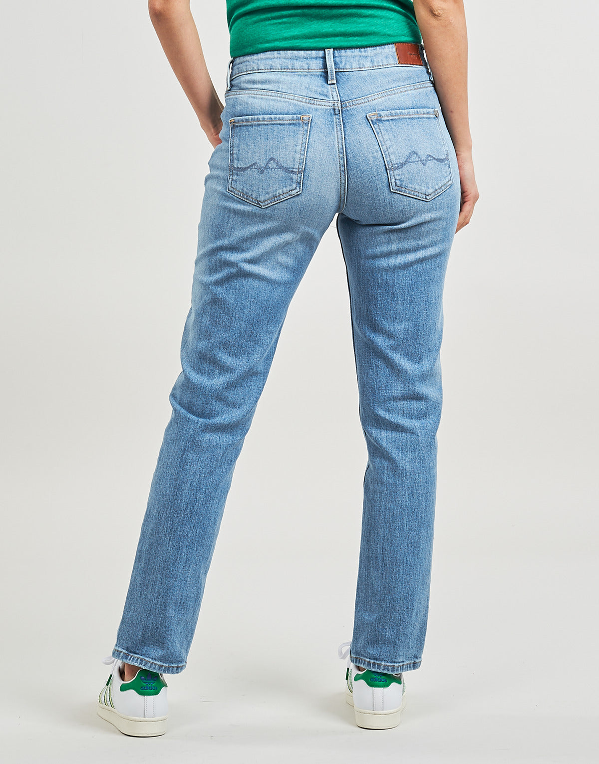 Jeans Donna Pepe jeans  STRAIGHT JEANS HW  Blu